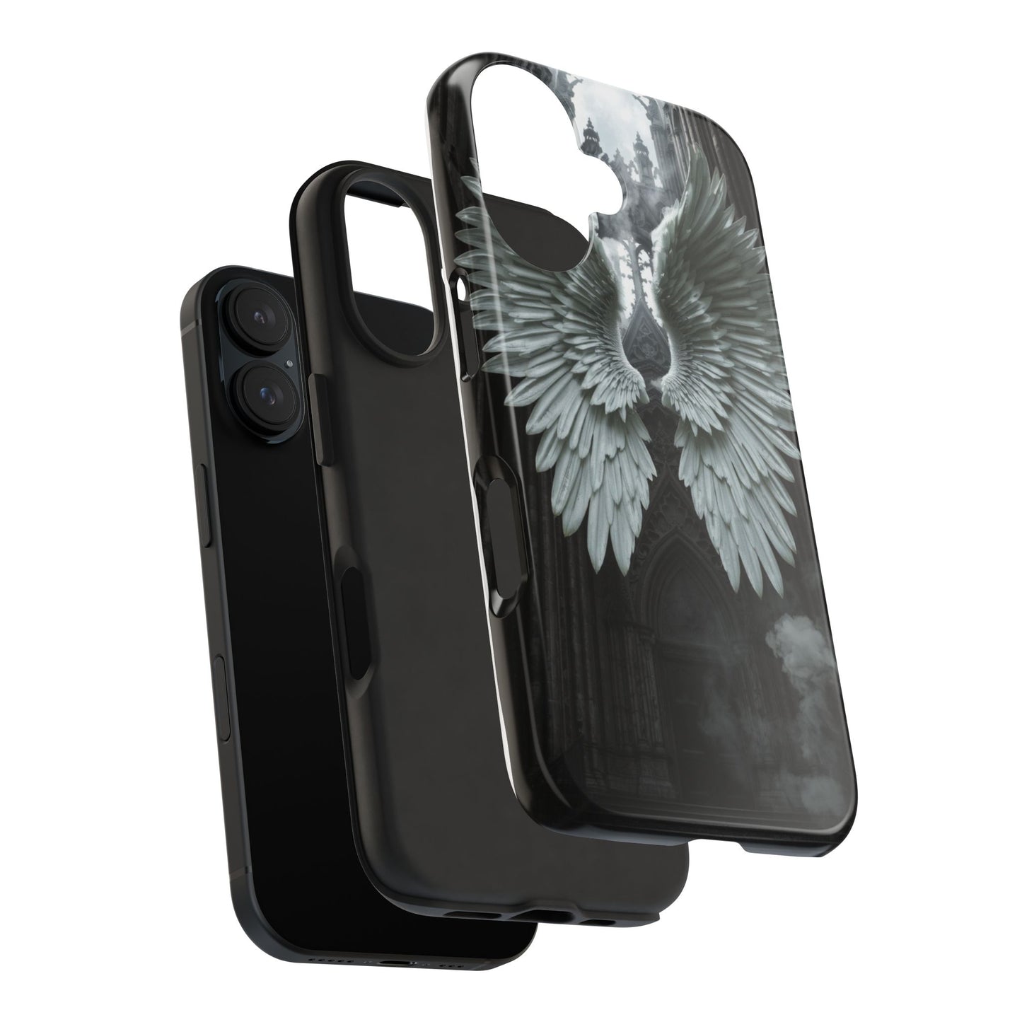 Angel Wings Tough Phone Case - Durable & Stylish Protection for Creatives