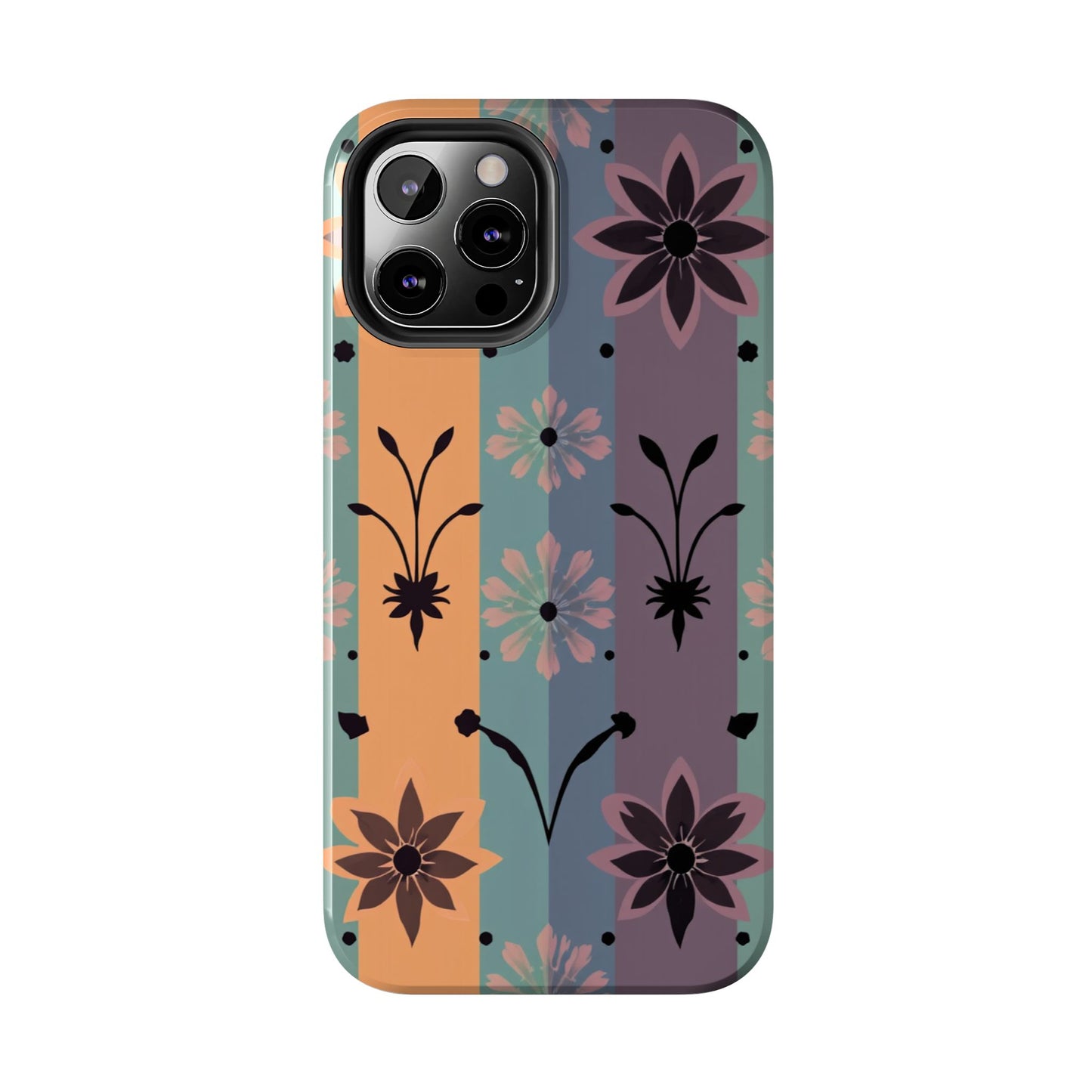 Boho Floral Tough Phone Cases - Durable & Stylish Protection - for iPhone