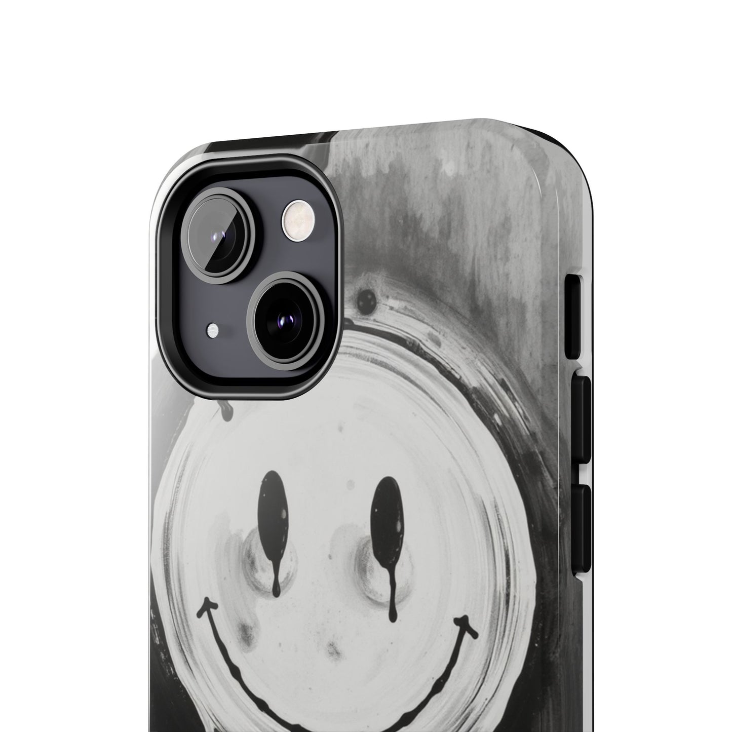 Dripping Smiley Tough Phone Case - Stylish & Durable Protection