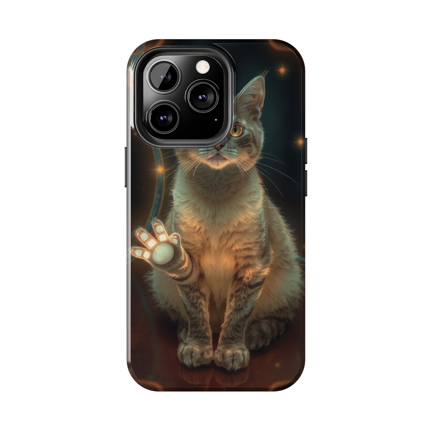 Whimsical Cat Phone Case | Tough Phone Cases for Cat Lovers, Pet Accessories, Gift for Cat Owners, Cute Phone Cover, Personalized Tech