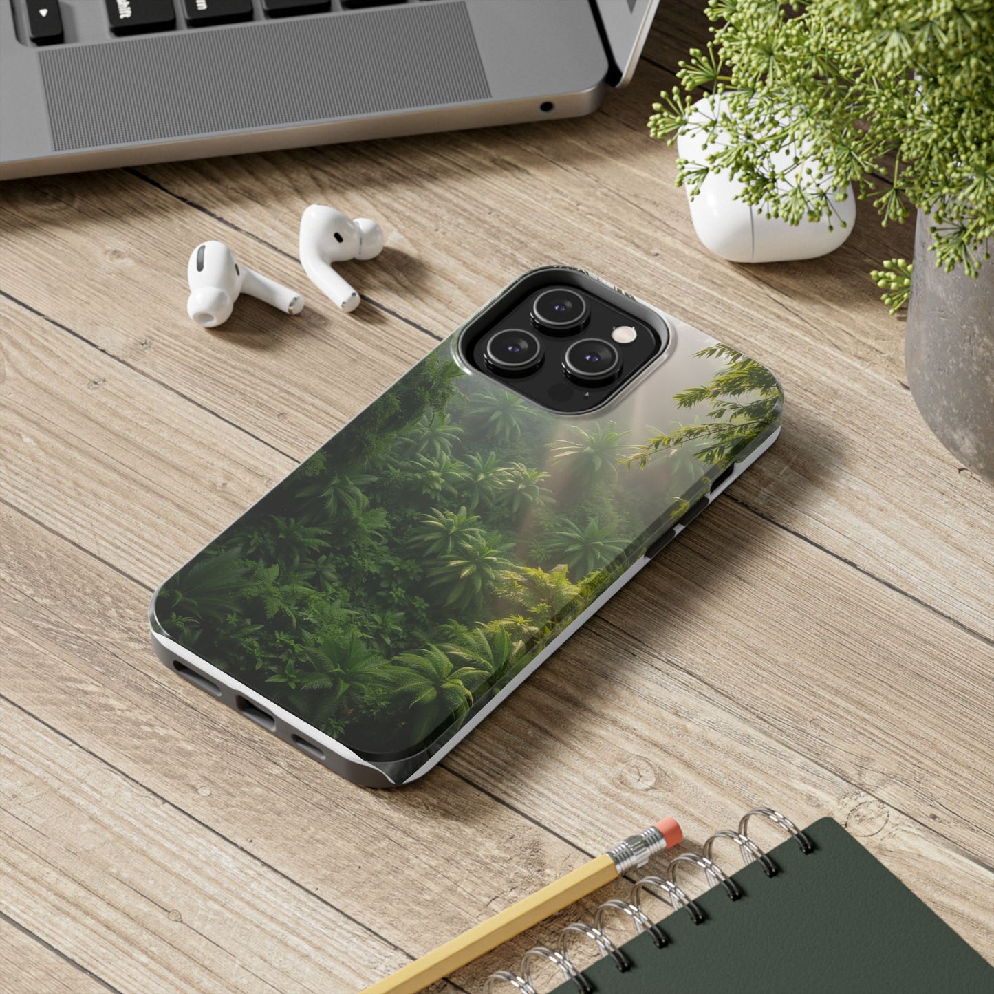 Tough Phone Case - Lush Jungle Tropical Vibe