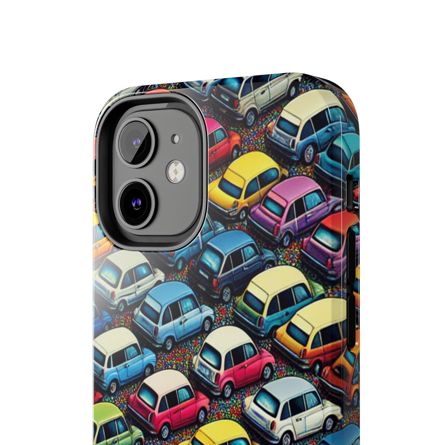 Car Phone Case - City Traffic Pattern Design - for iPhone