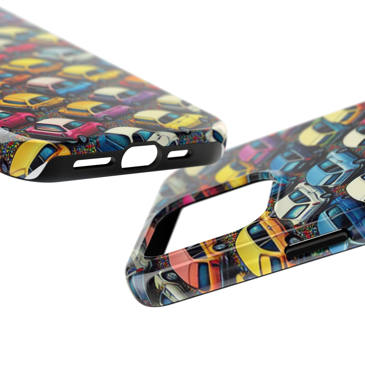 Car Phone Case - City Traffic Pattern Design - for iPhone
