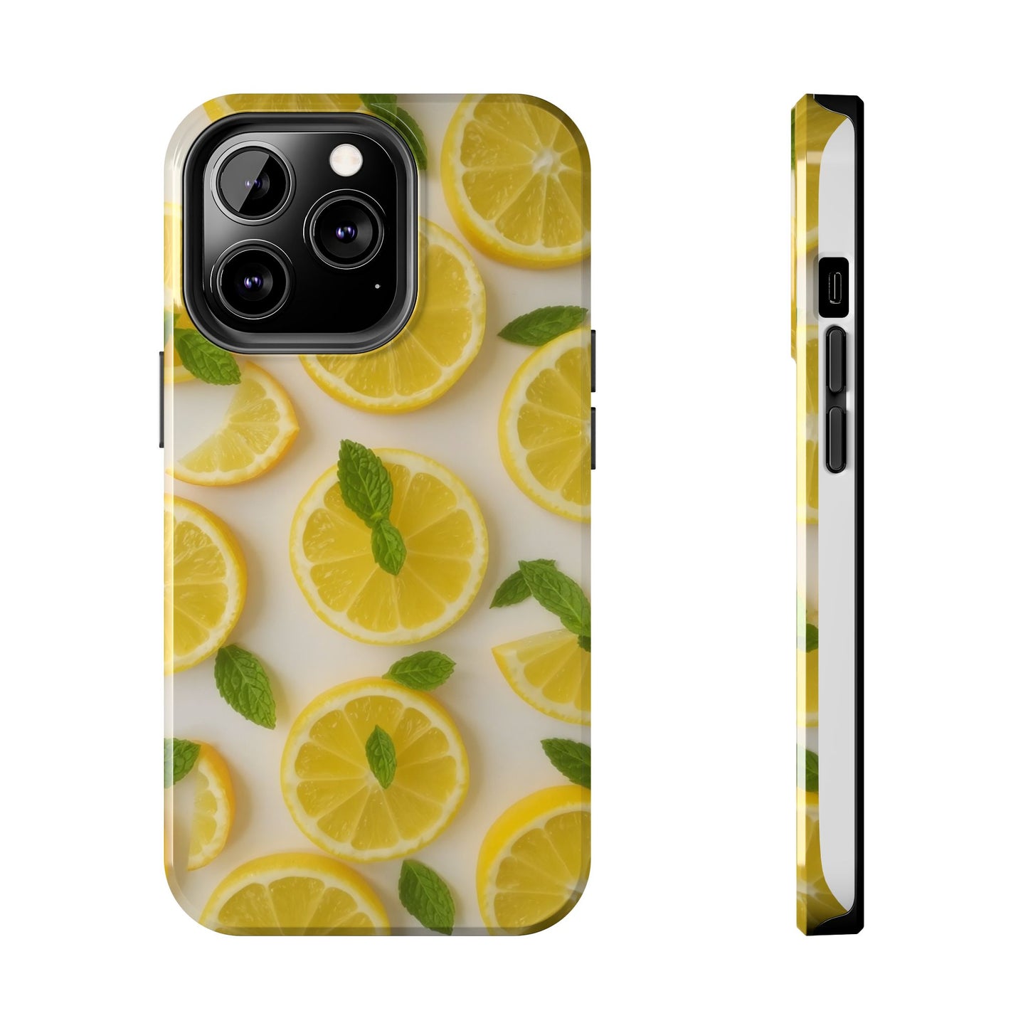 Fresh Lemons Slices - Tough Phone Case - for iPhone