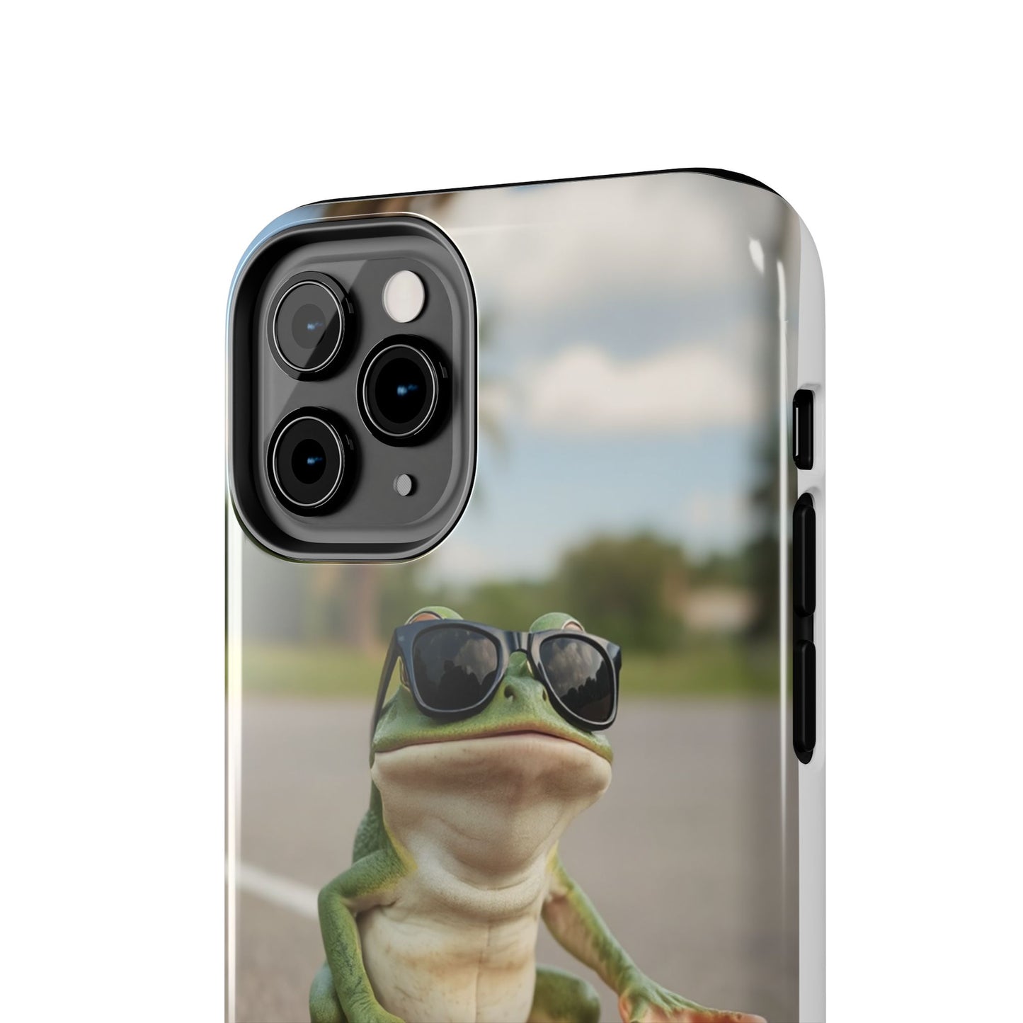 Cool Frog Skateboard Phone Case - Tough and Stylish Protection