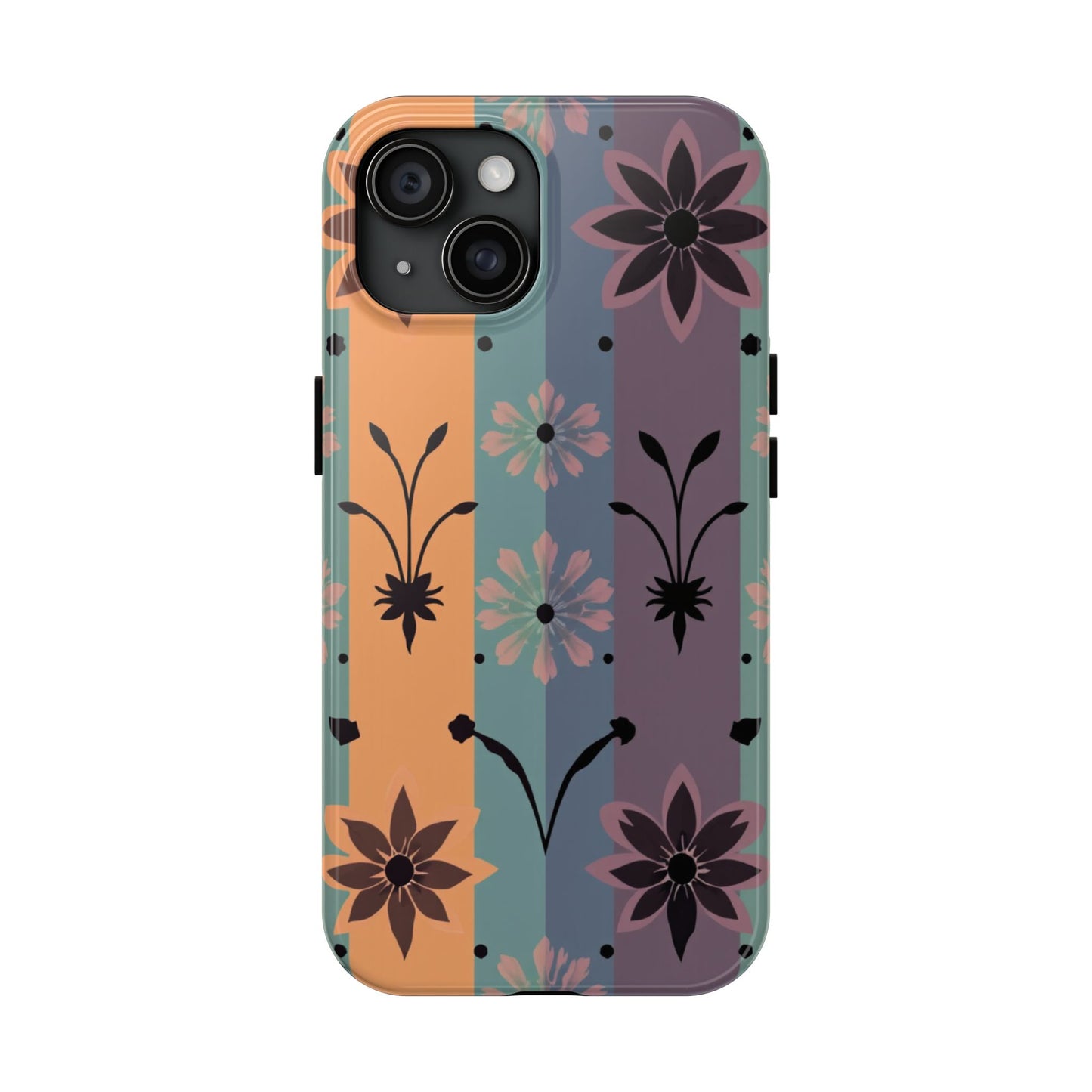 Boho Floral Tough Phone Cases - Durable & Stylish Protection - for iPhone