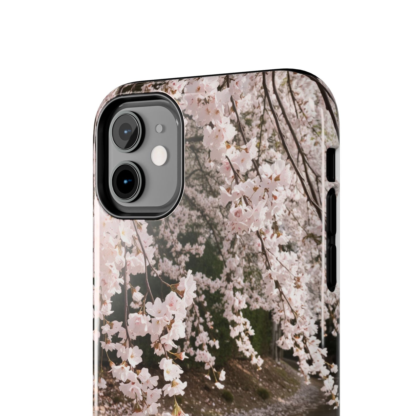 Cherry Blossom Tough Phone Cases - Durable Protection with Floral Serenity