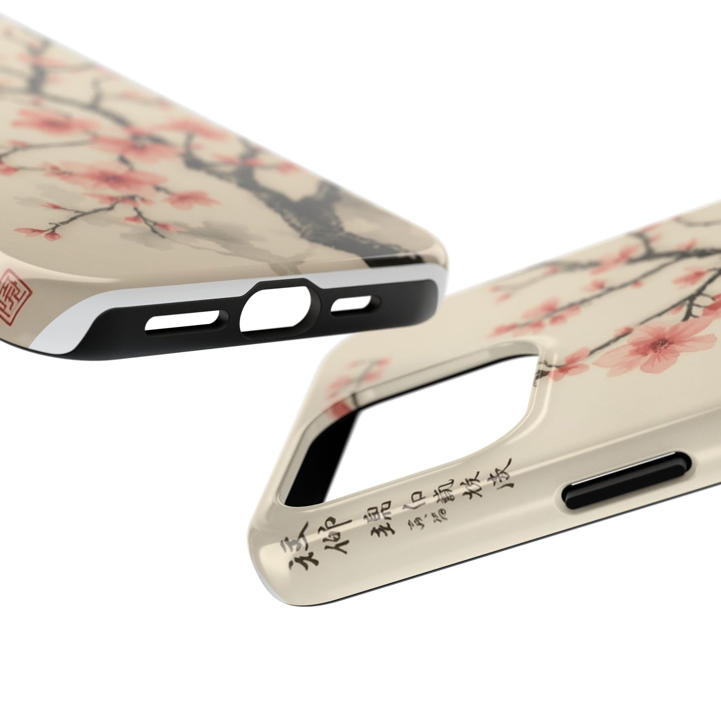 Cherry Blossom Tough Phone Case - Stylish Protection for Nature Lovers