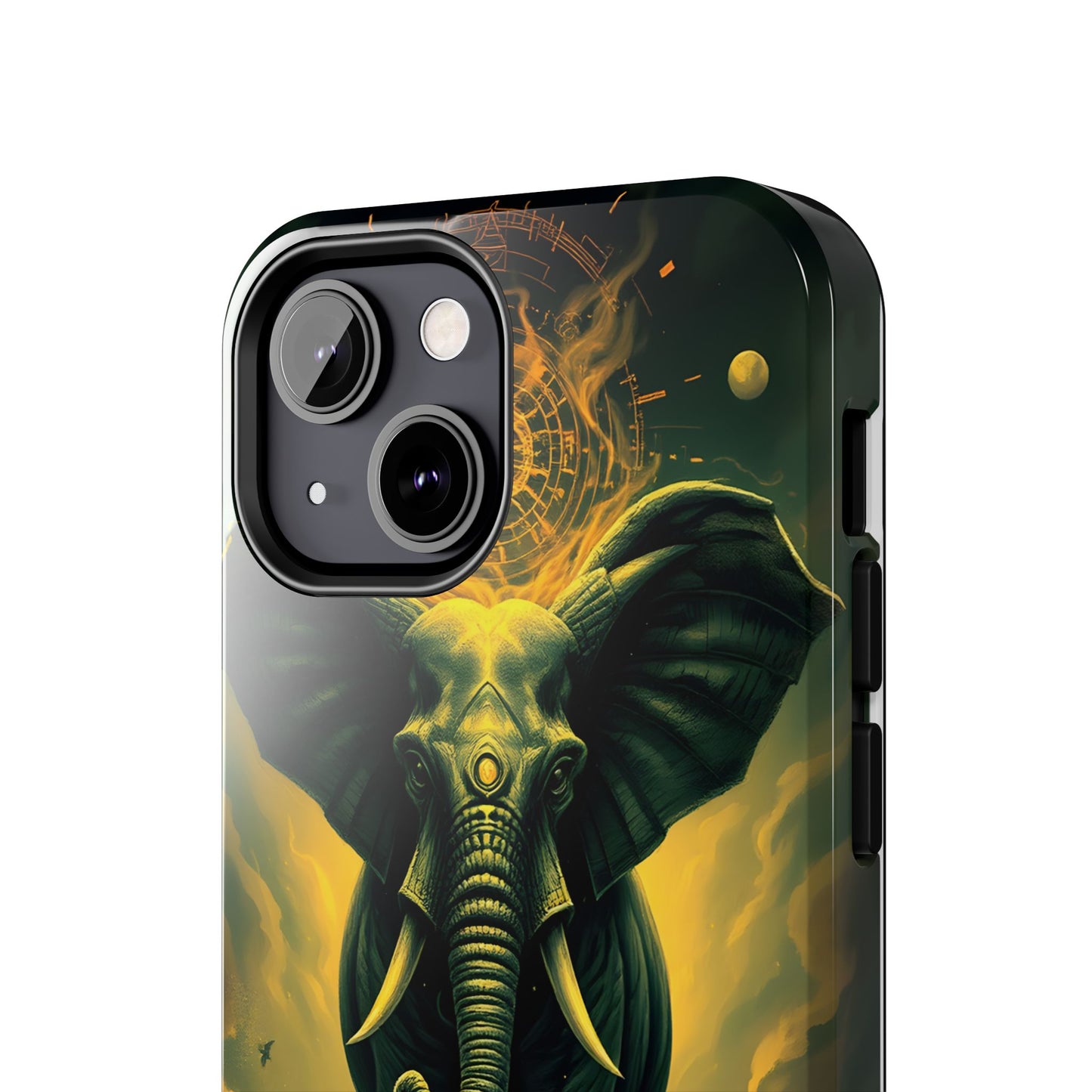 Majestic Elephant Clouds Tough Phone Case - Durable Protection with Bold Design - for iPhone