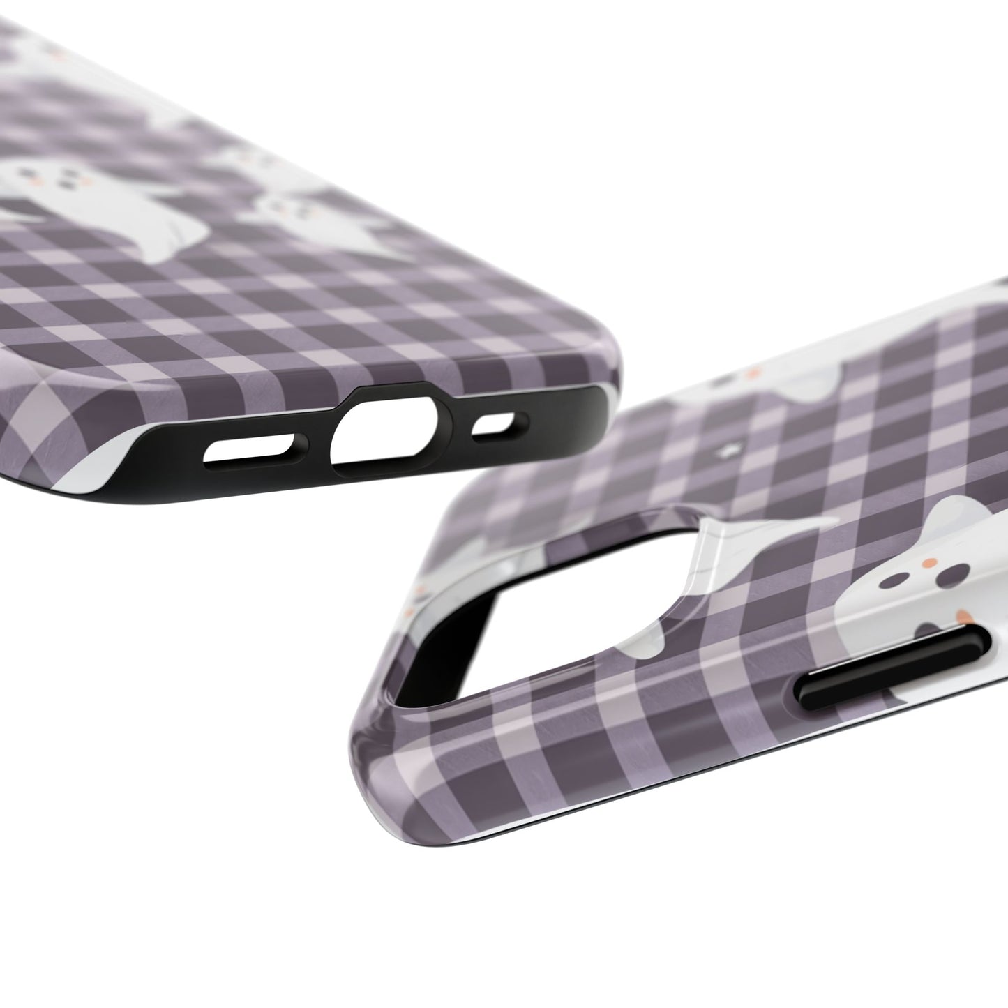 Cute Ghosts Tough Phone Case - Whimsical Halloween Design for Spooky Vibes