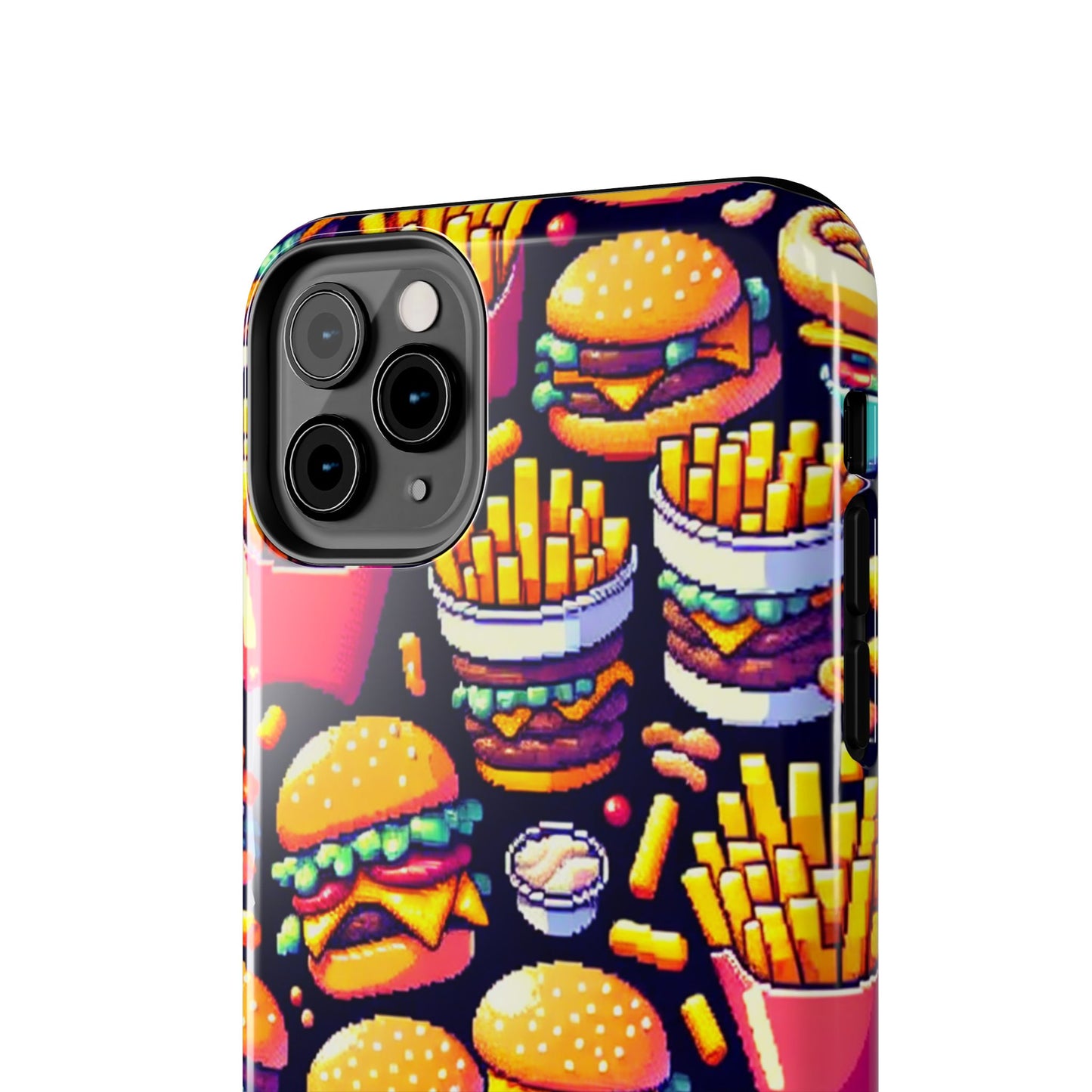 Retro Fast Food Phone Case - Tough and Durable - for iPhone