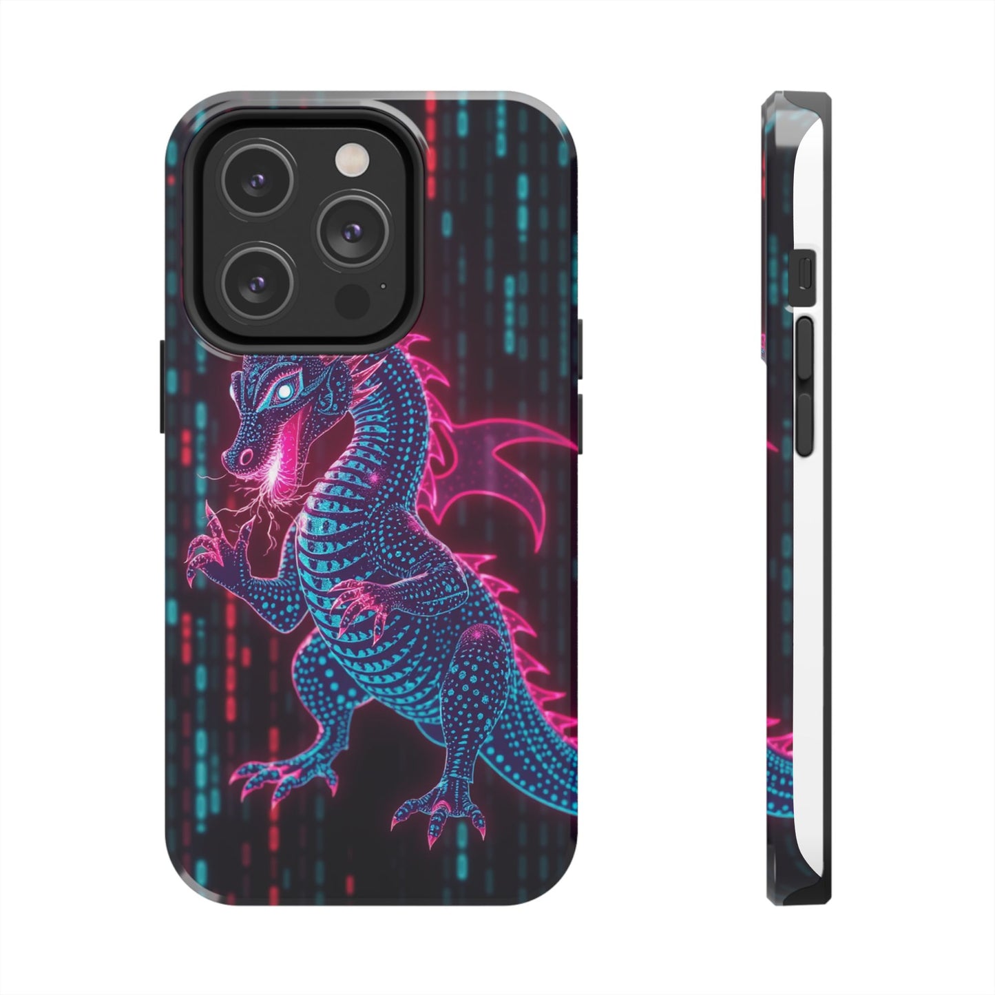 Electrifying Dragon Phone Case - Tough, Stylish Protection for Fantasy Lovers