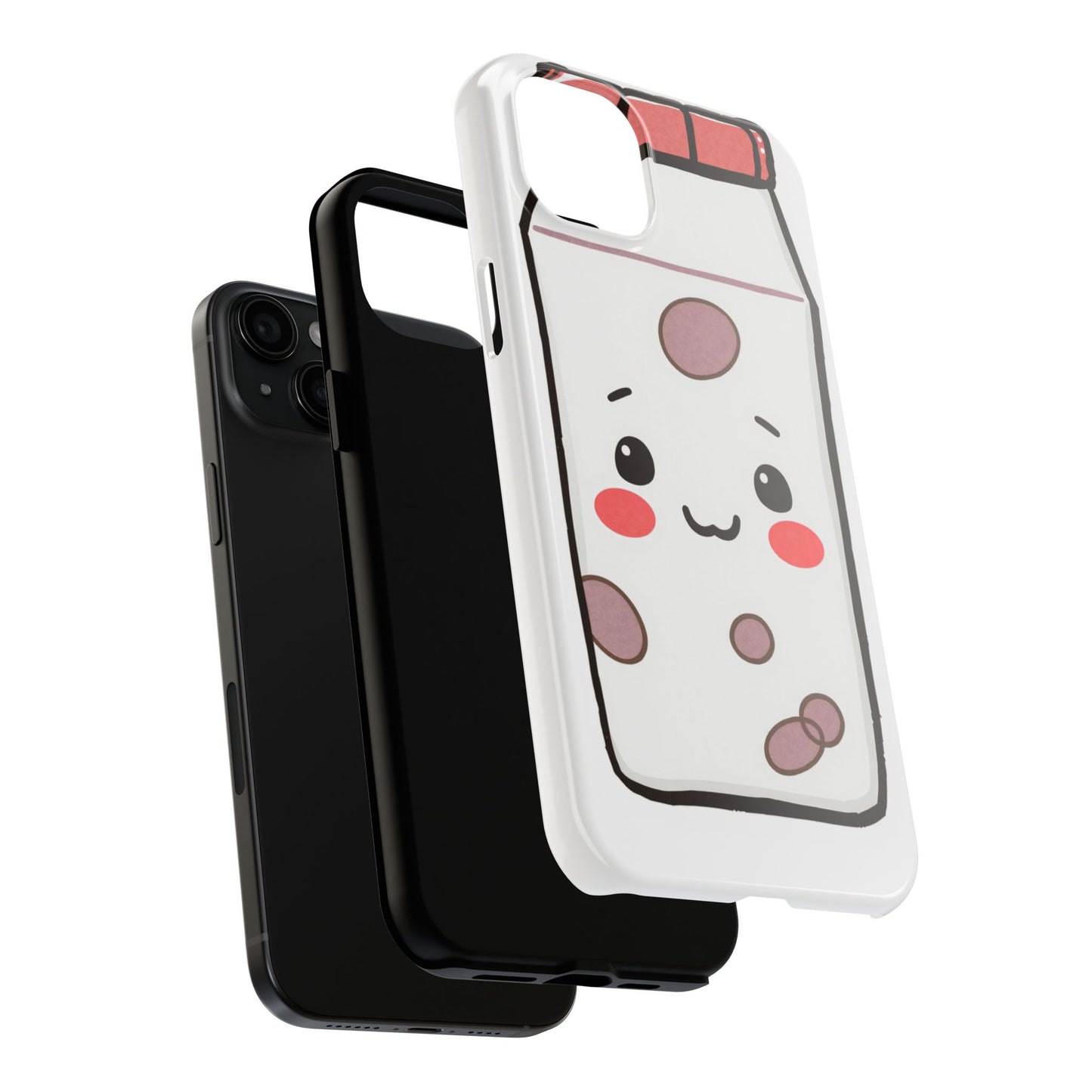Cute Milk Cartoon Phone Case - Tough & Stylish Protection