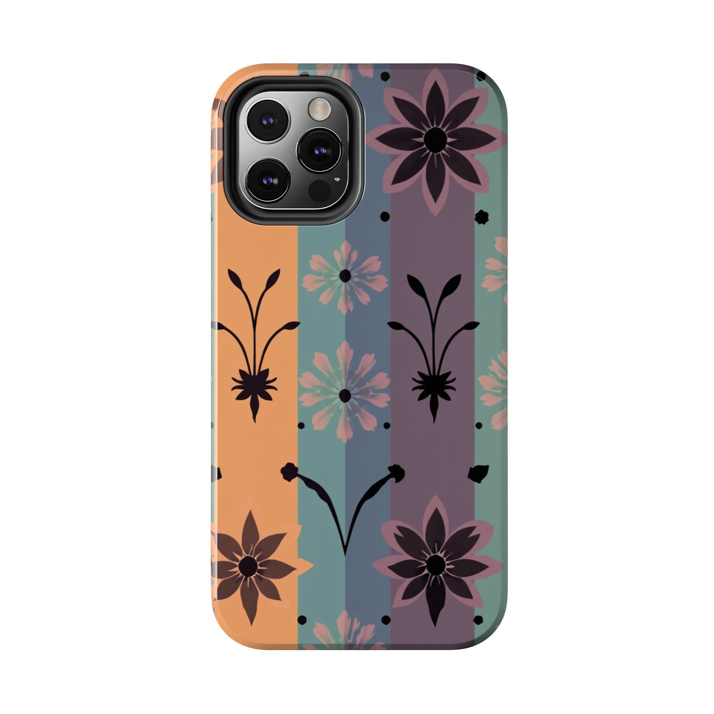 Boho Floral Tough Phone Cases - Durable & Stylish Protection - for iPhone