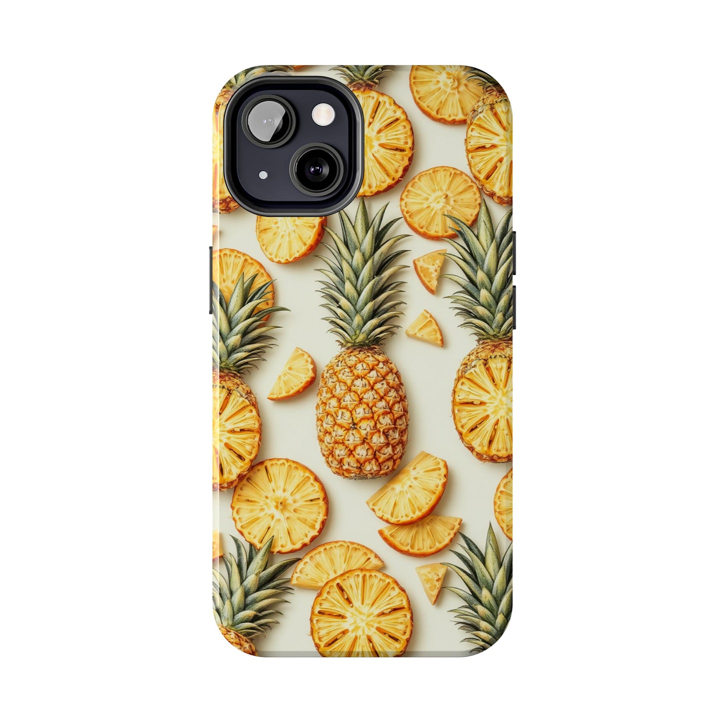 Tropical Pineapple Phone Case - Tough Phone Protector for Summer Vibes