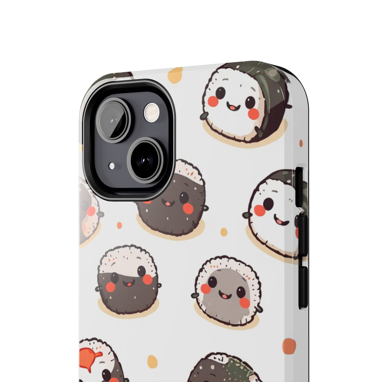 Cute Sushi Tough Phone Case - Kawaii Design for Food Lovers