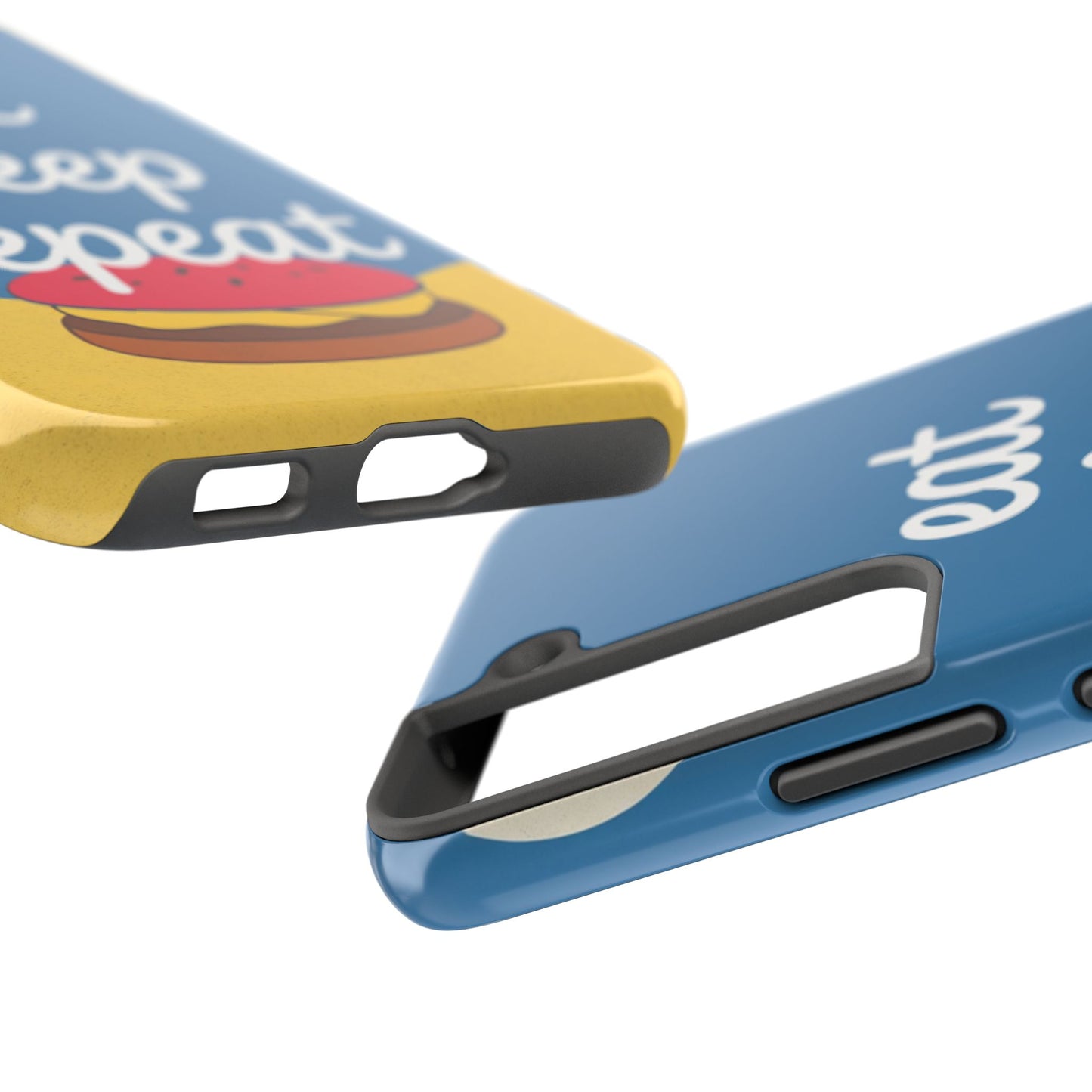 Eat, Sleep, Repeat Phone Case – Fun & Durable Tough Phone Cases for Food Lovers