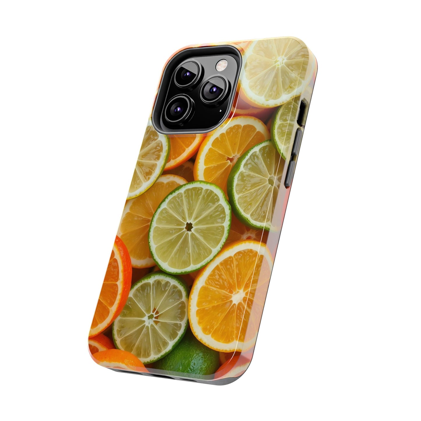 Citrus Slice Tough Phone Case – Vibrant Fruit Design for Summer Fun