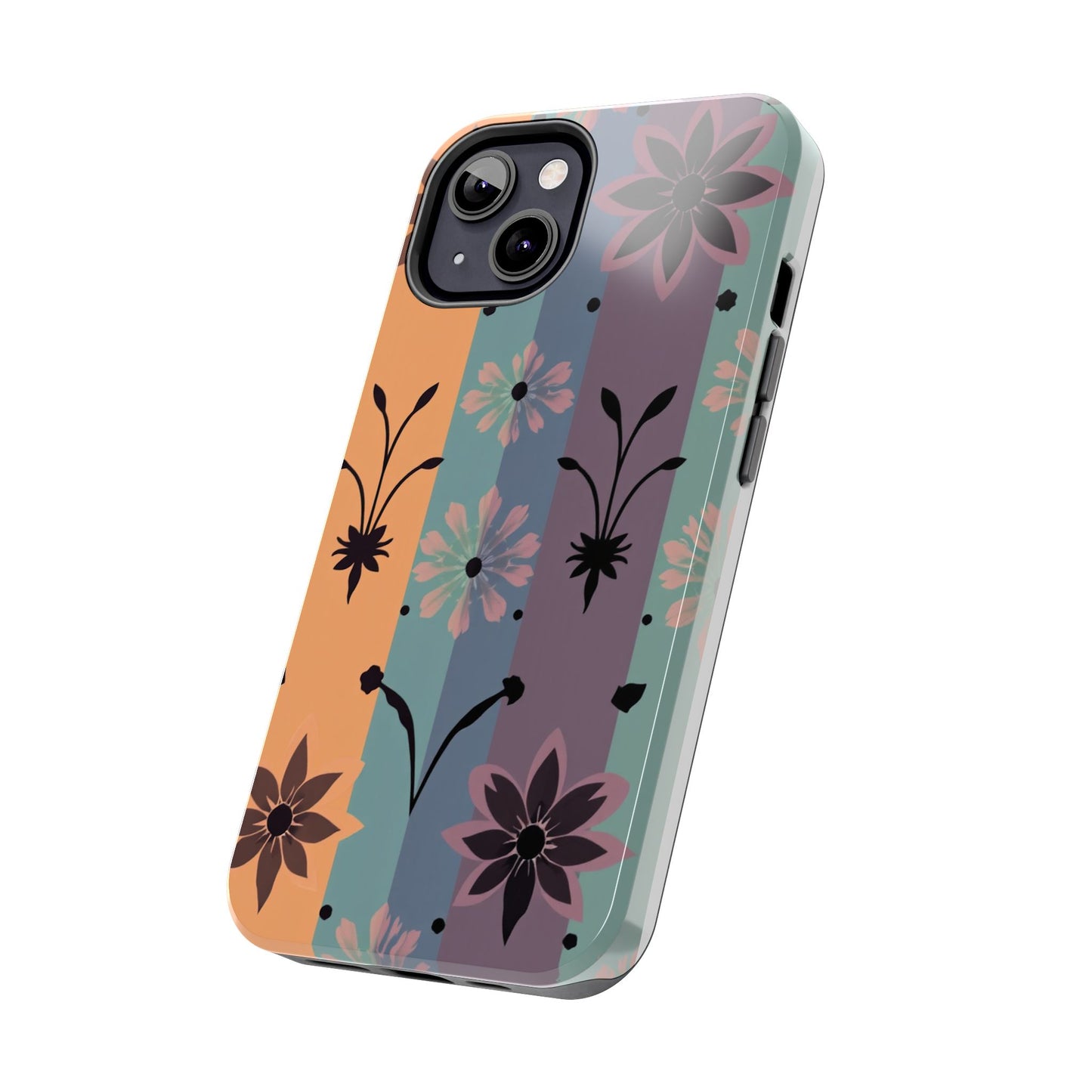 Boho Floral Tough Phone Cases - Durable & Stylish Protection - for iPhone