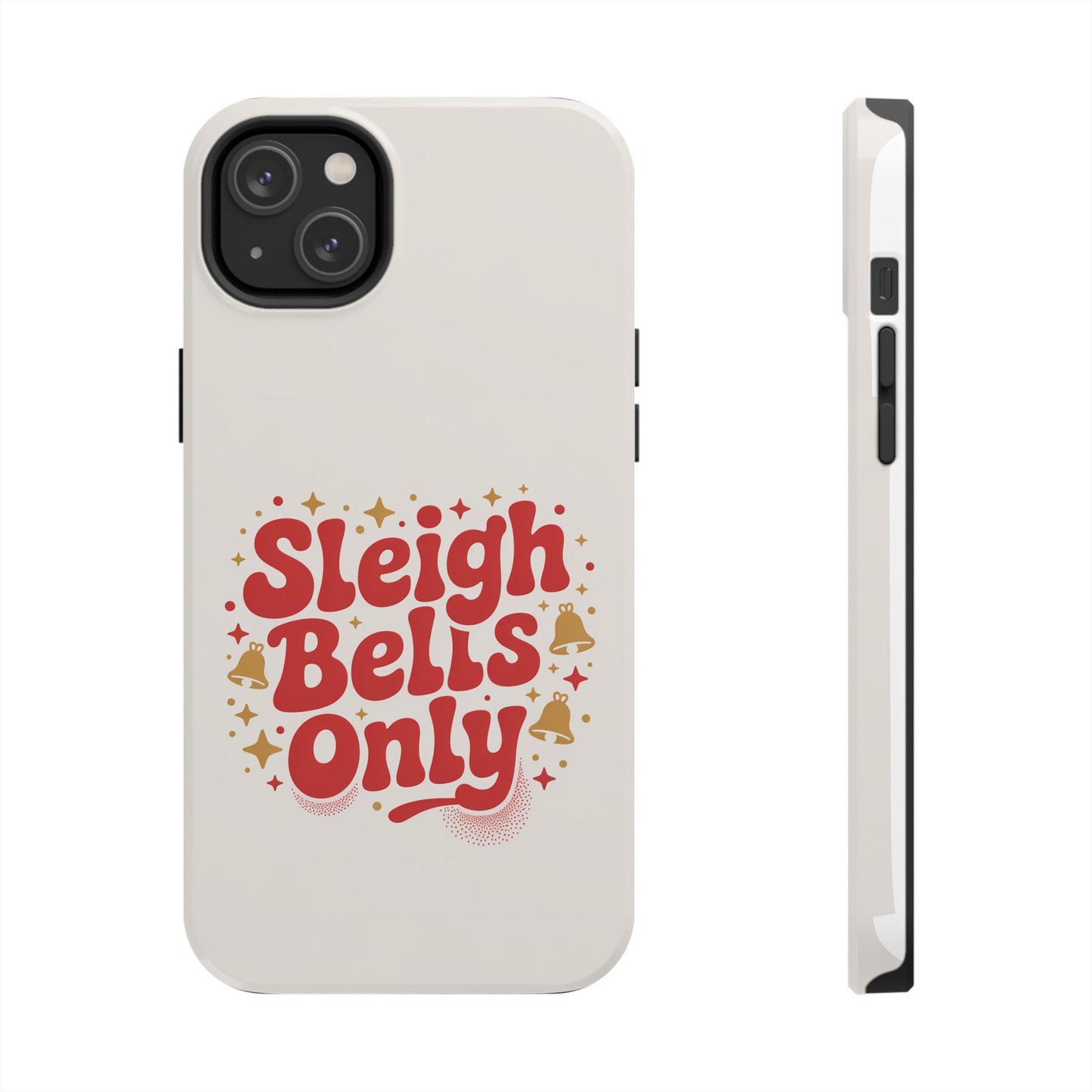 Holiday Tough Phone Case - Sleigh Bells Only Design