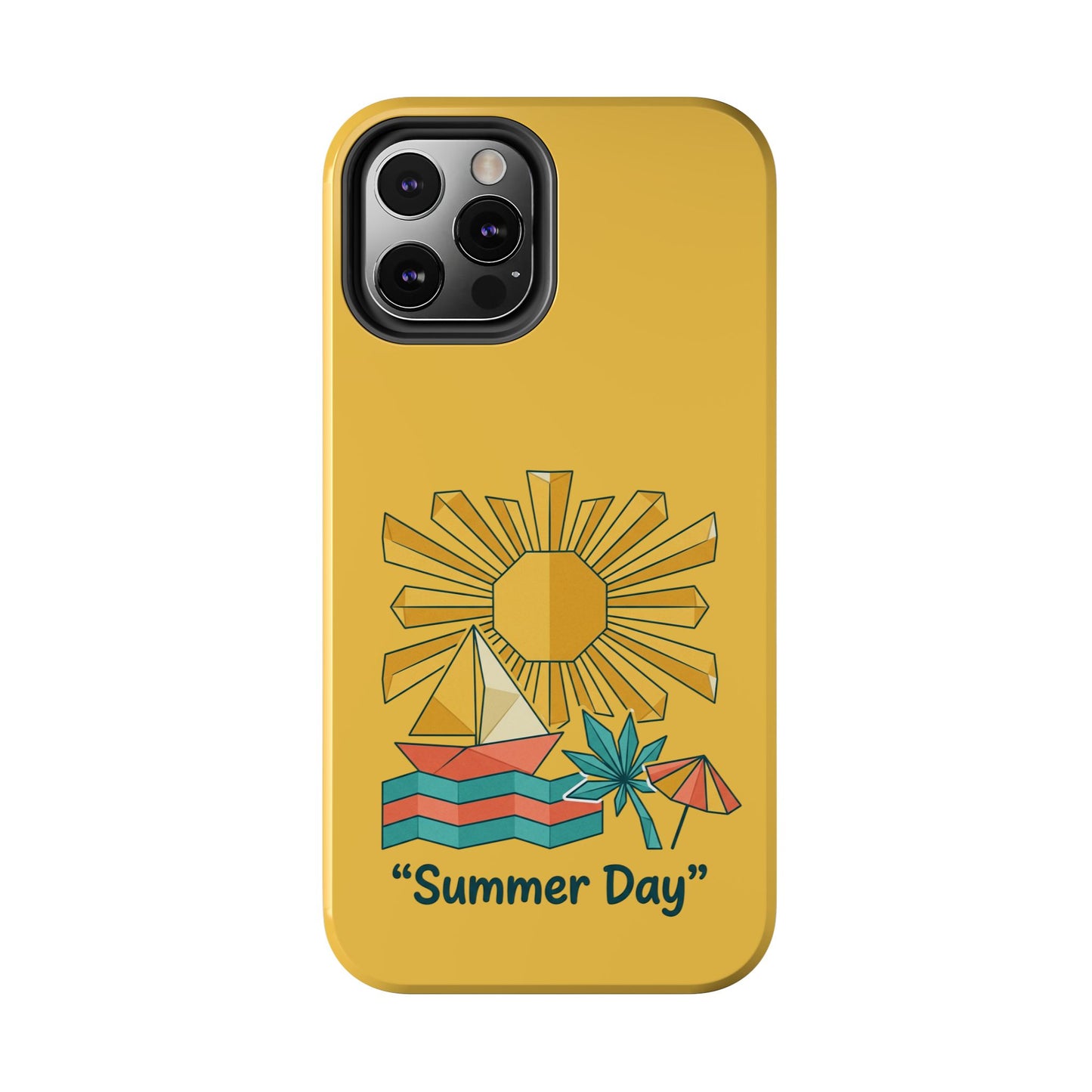 Summer Day Origami iPhone Case — Tough Protective Cover