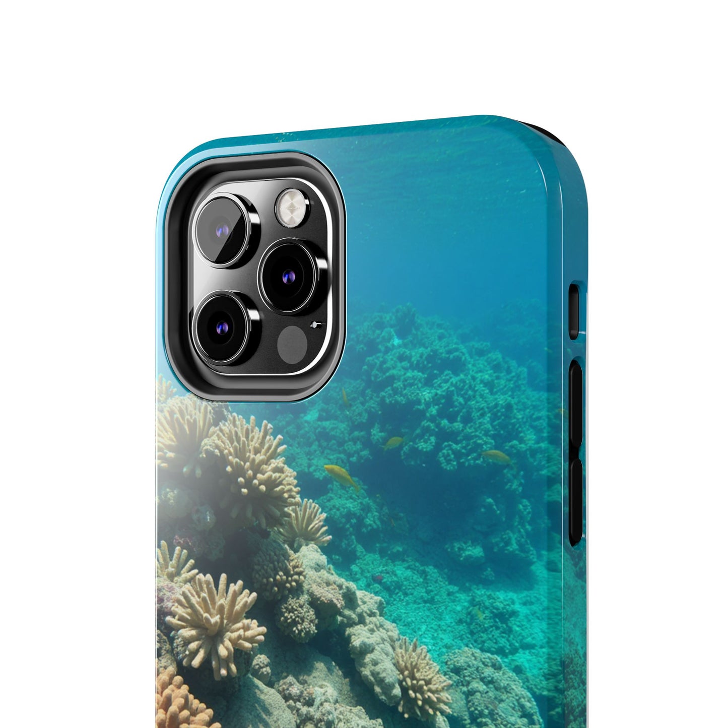 Coral Reef Tough Phone Case - Ocean Vibes Protection for Adventure Lovers