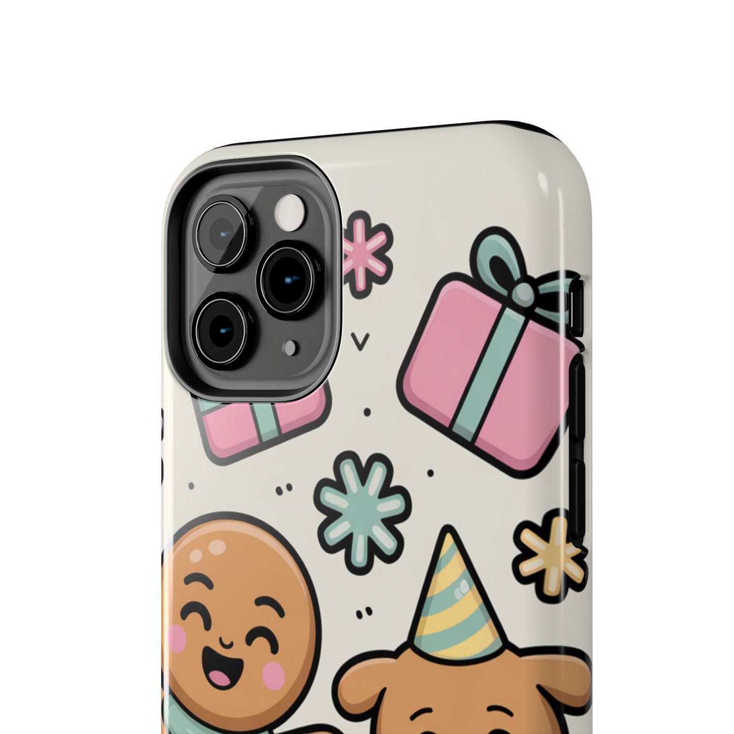 Gingerbread Family Dancing Holiday Phone Case