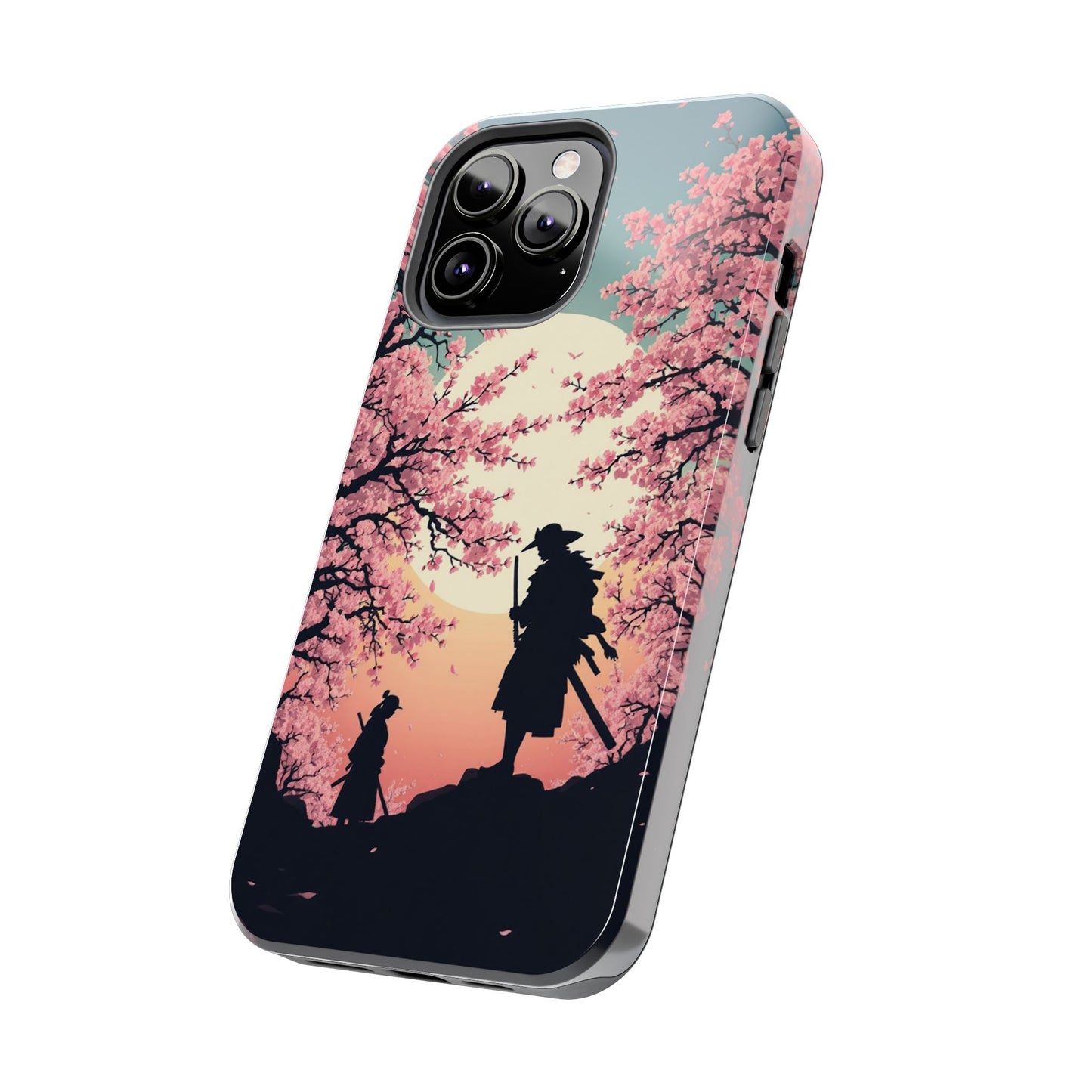 Cherry Blossom Samurai Tough Phone Case