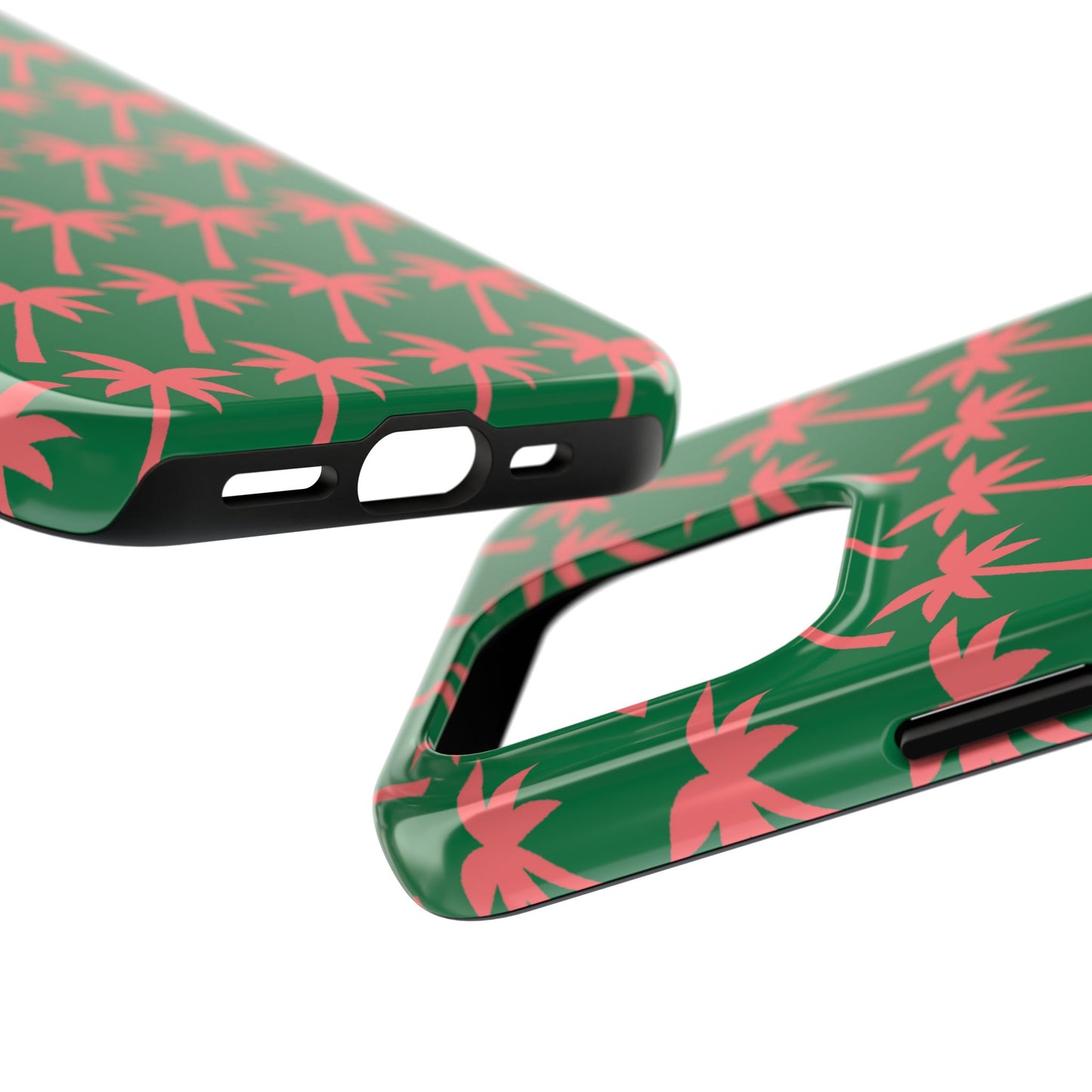 Tropical Palm Pattern for Beach Lovers - Tough Phone Case - for iPhone