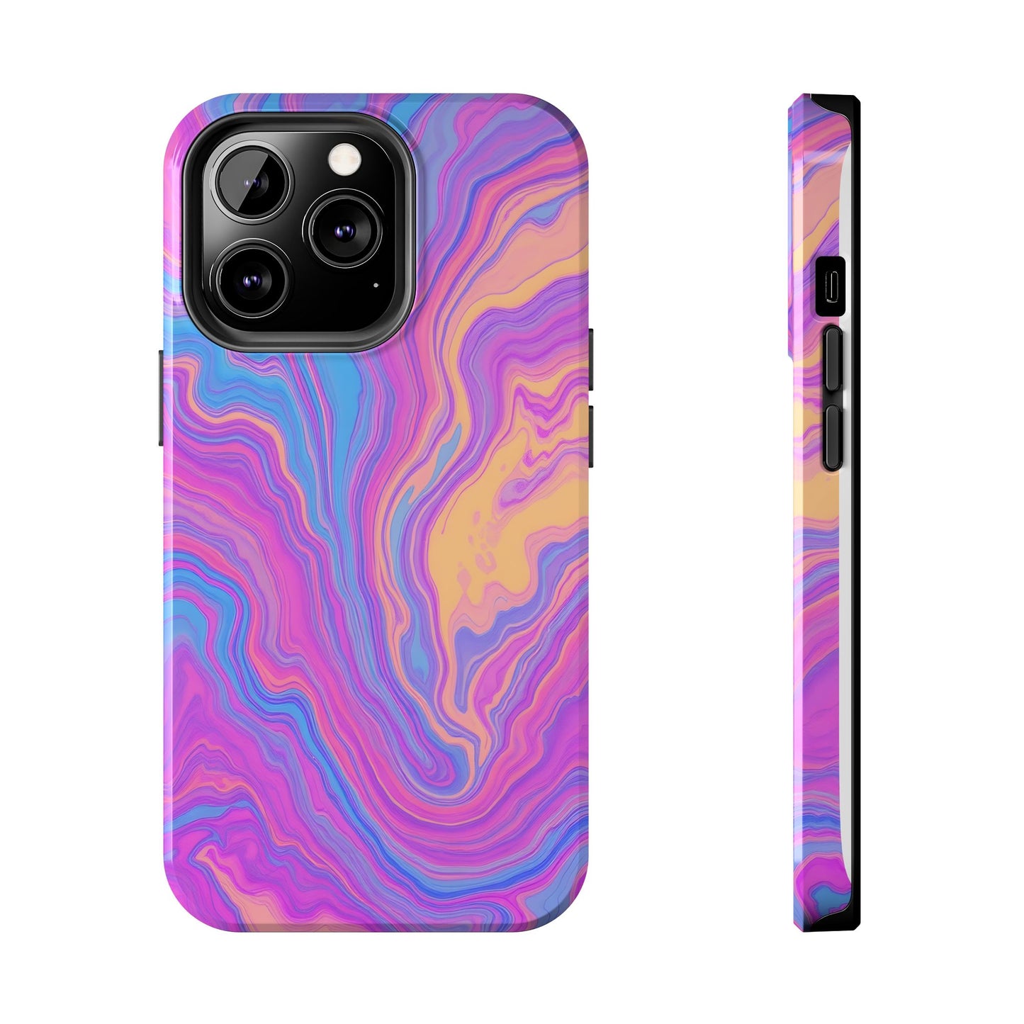 Pop Art Liquid Texture Marble Phone Case - Tough & Stylish Design - for iPhone