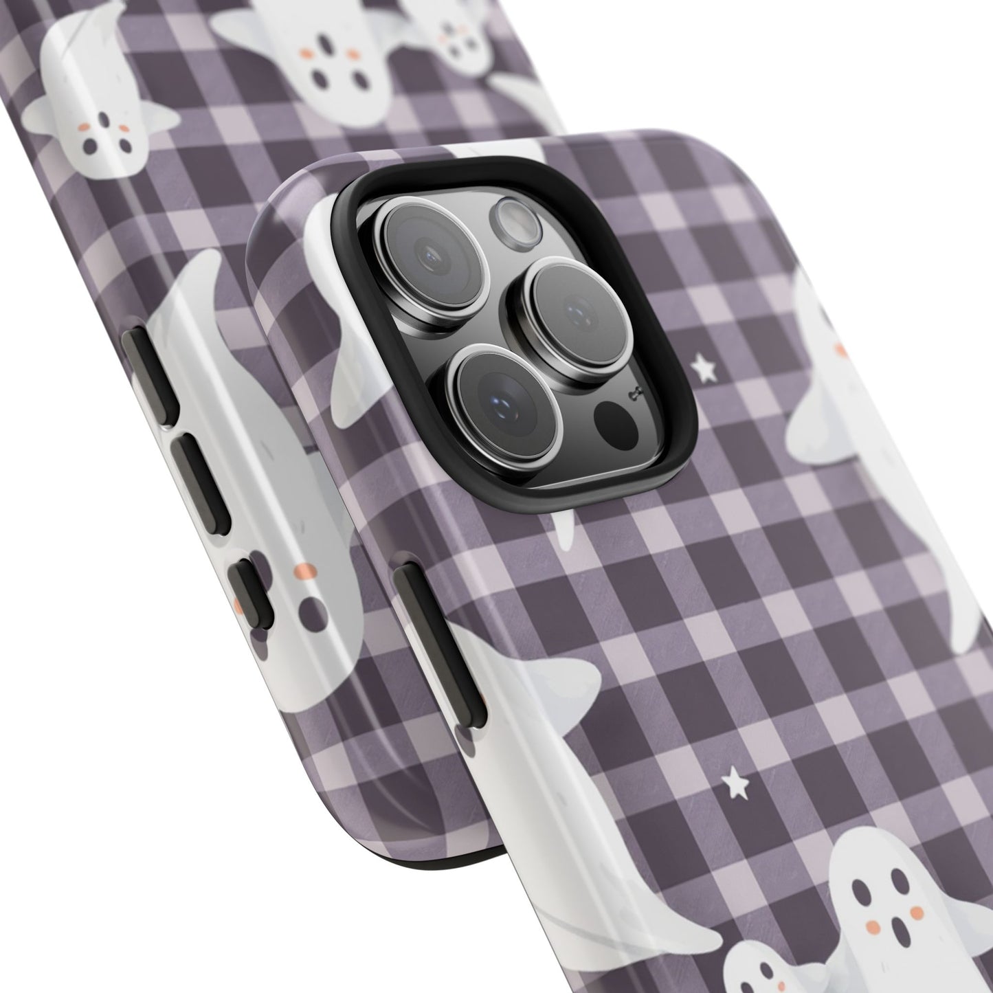 Cute Ghosts Tough Phone Case - Whimsical Halloween Design for Spooky Vibes