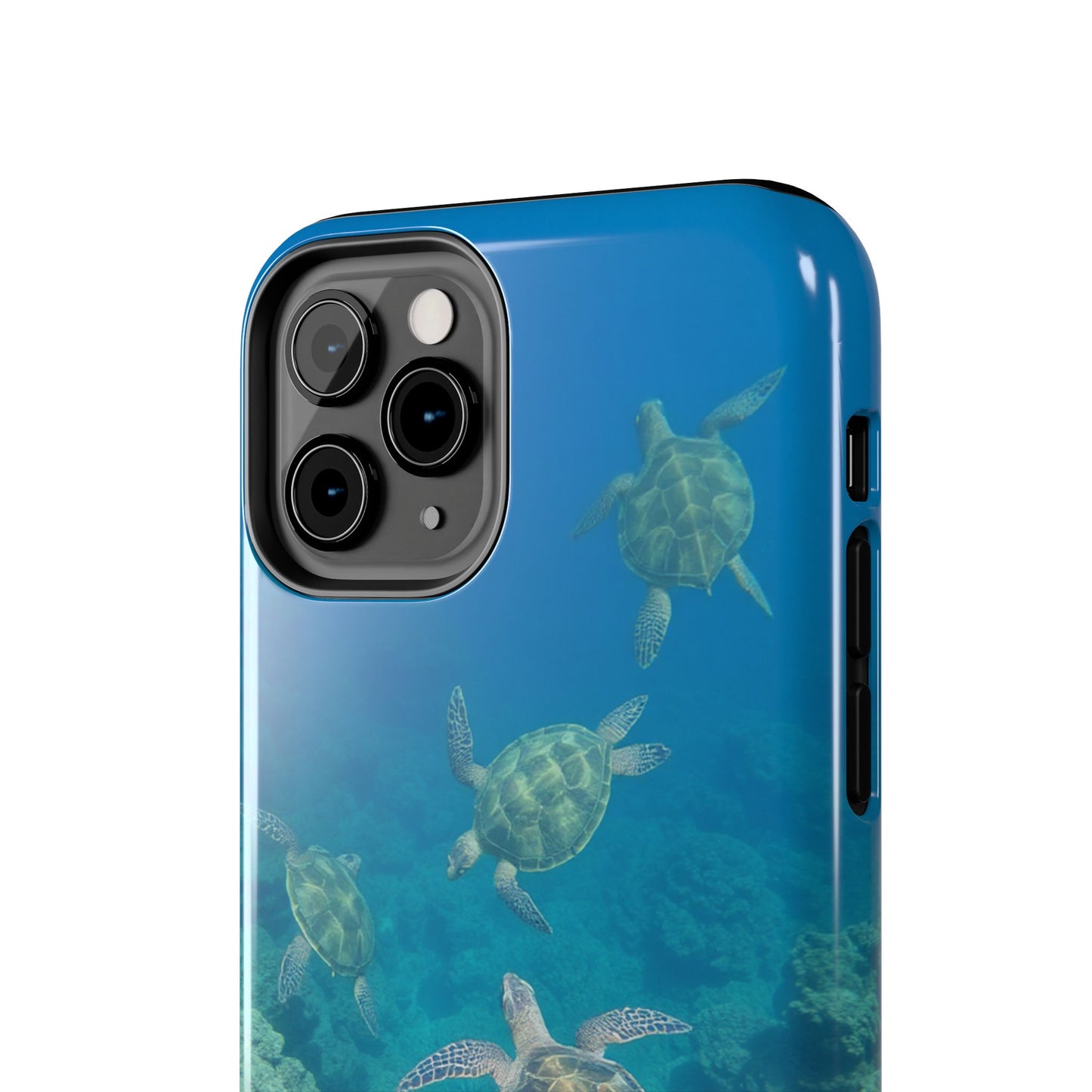 Ocean Turtle Tough Phone Cases - Durable Protection with Marine Art