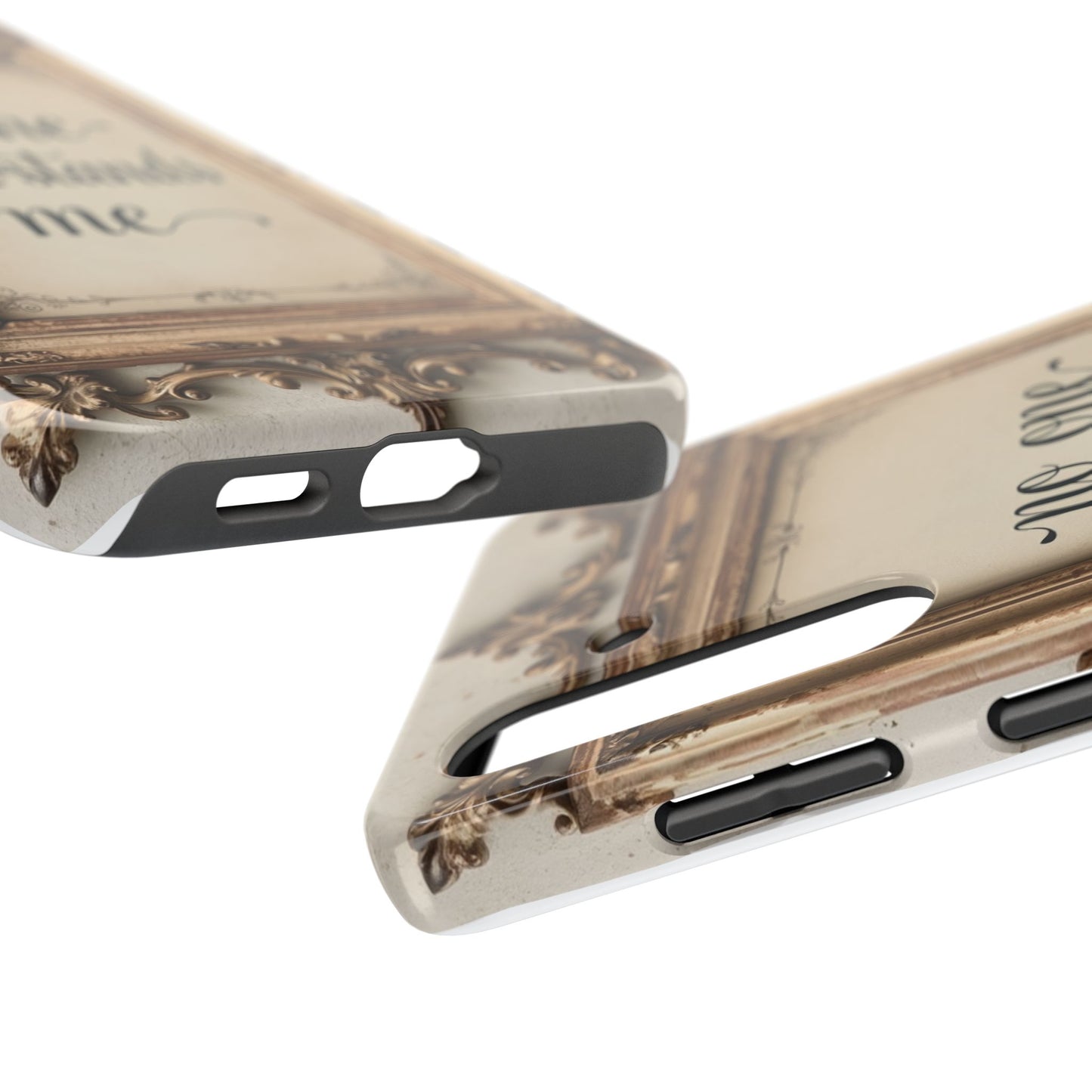 Personalized Tough Phone Case - "No One Understands Me" Design