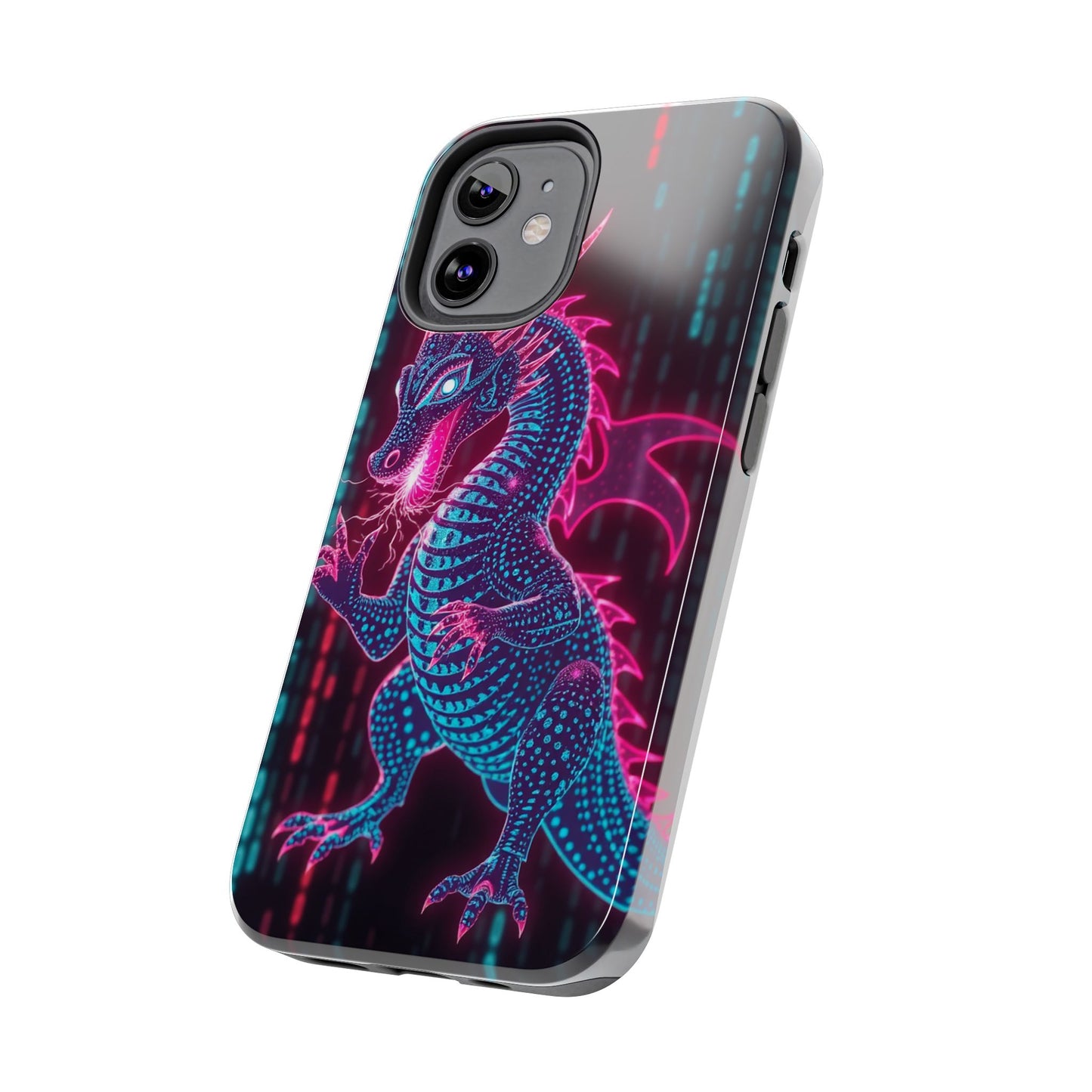 Electrifying Dragon Phone Case - Tough, Stylish Protection for Fantasy Lovers