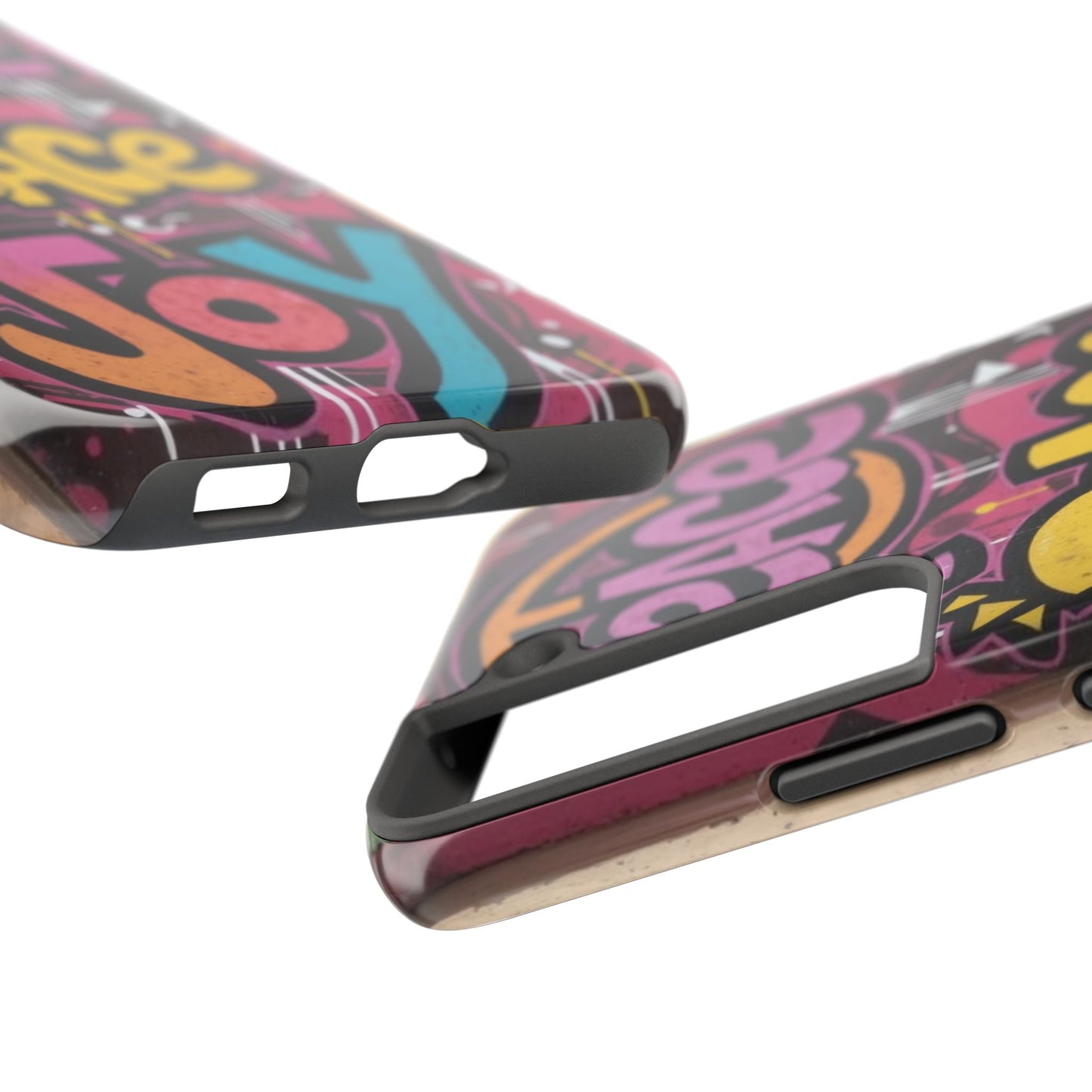 Colorful Peace Joy Tough Phone Case