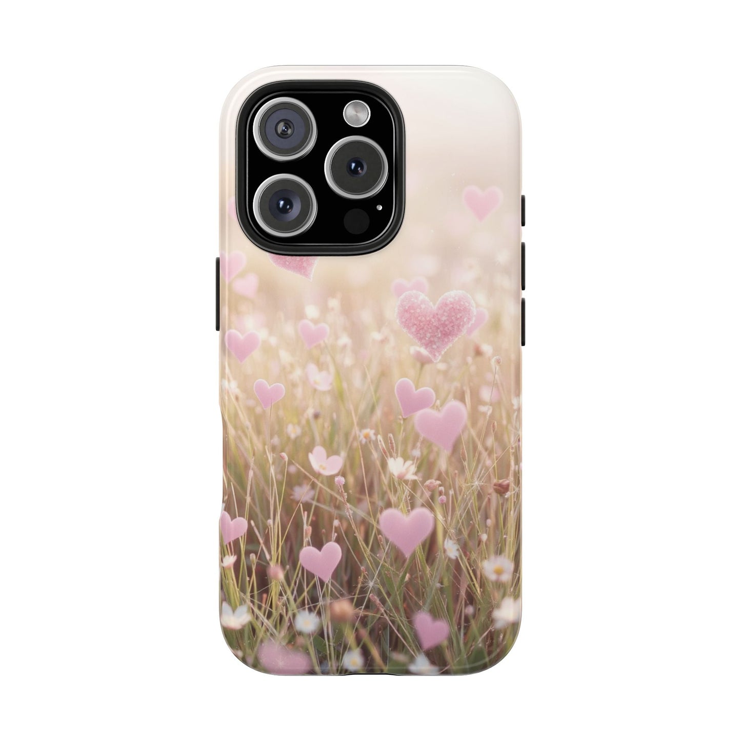 Romantic Hearts Tough Phone Case - Perfect for Lovers and Celebrations