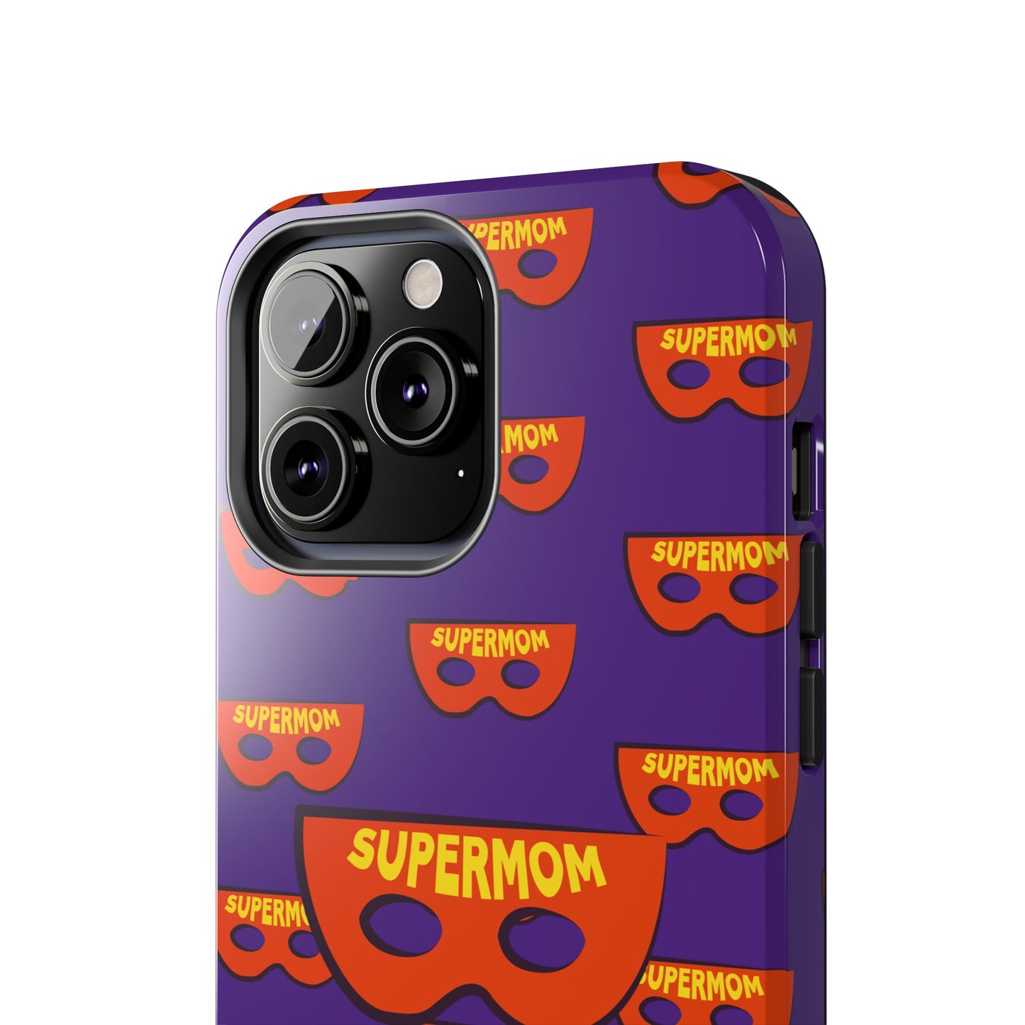 Supermom Tough Phone Case - Durable Protection with Fun Design - for iPhone