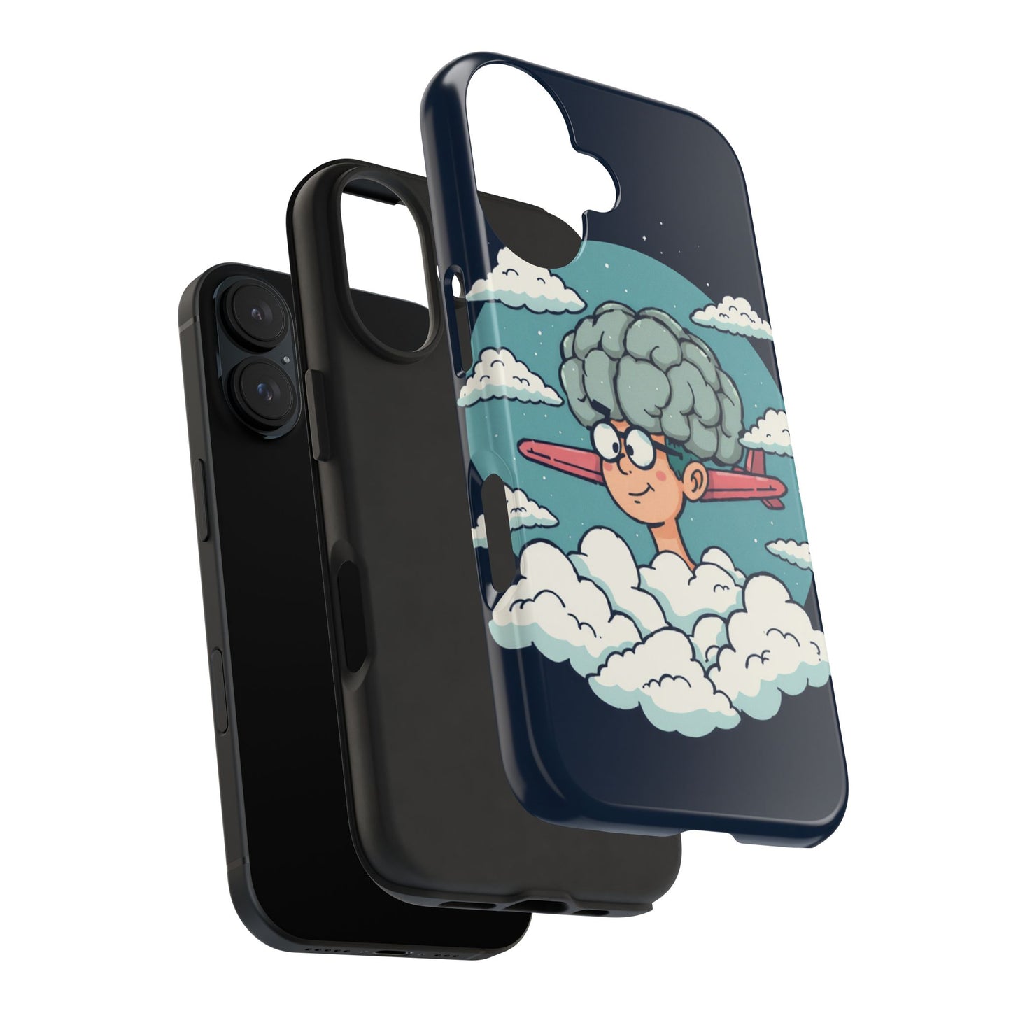 Creative Cloud Phone Case - Quirky Design for Unique Individuals