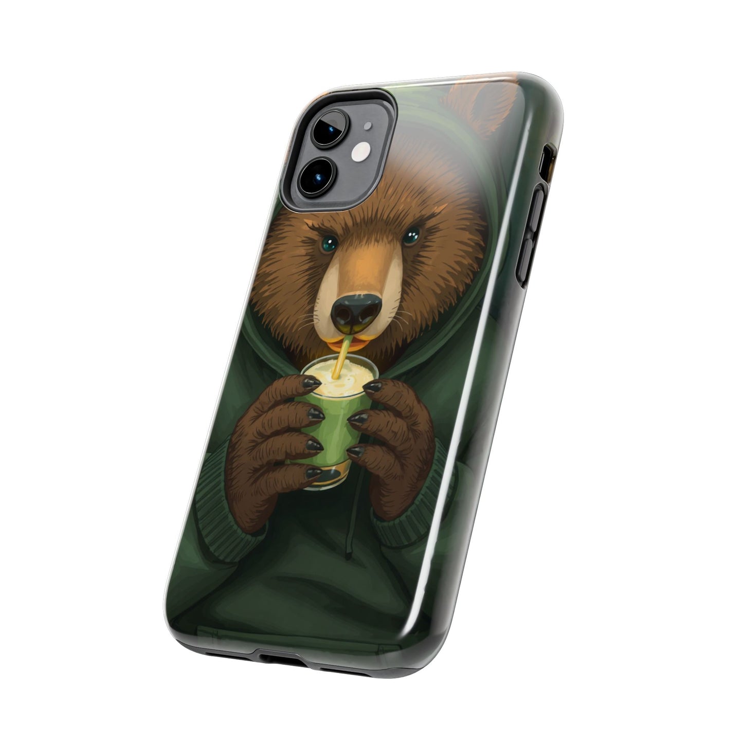 Cute Bear Phone Case – Tough and Stylish Protection for Animal Lovers