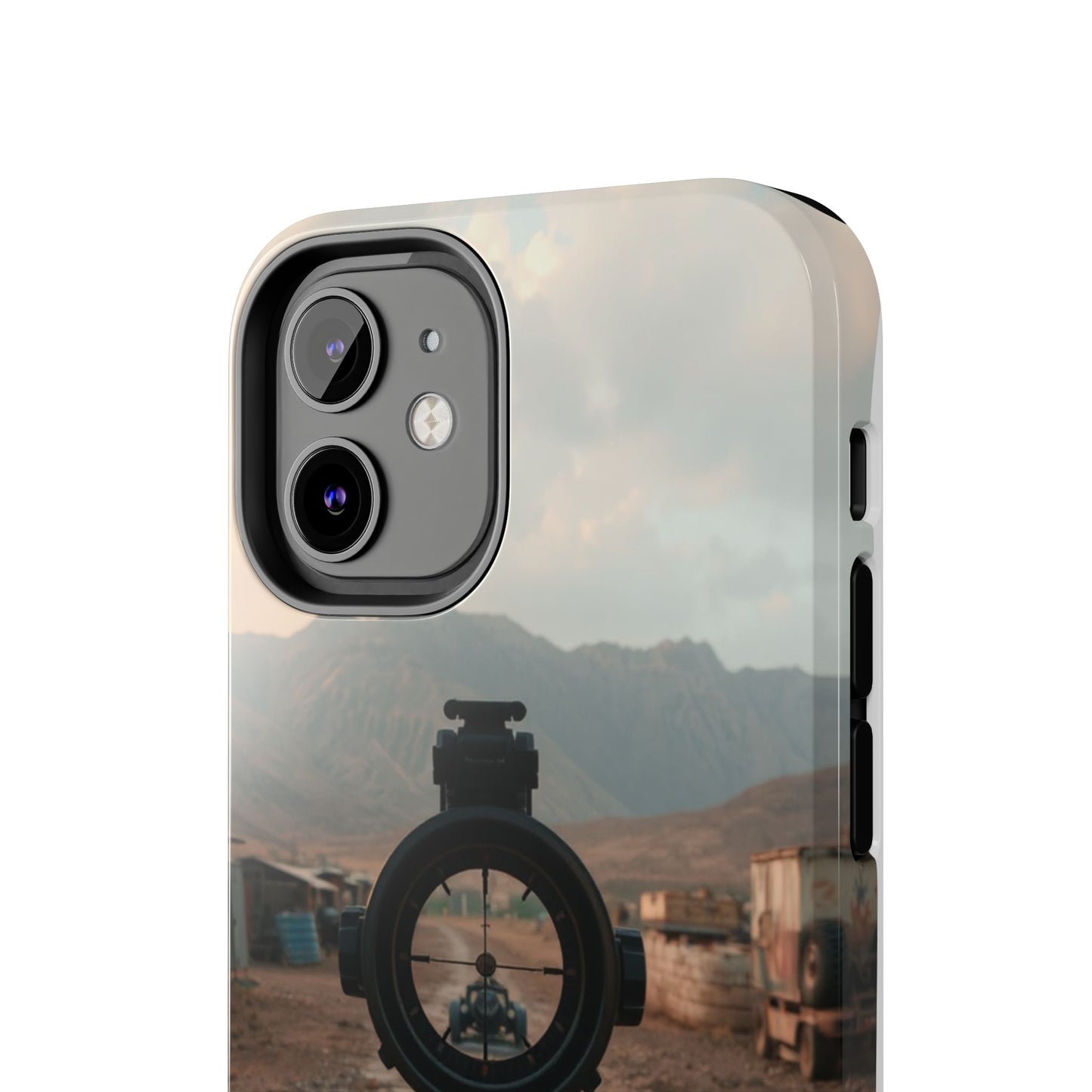 Tough Phone Case - Military Inspired Design with Sniper Scope