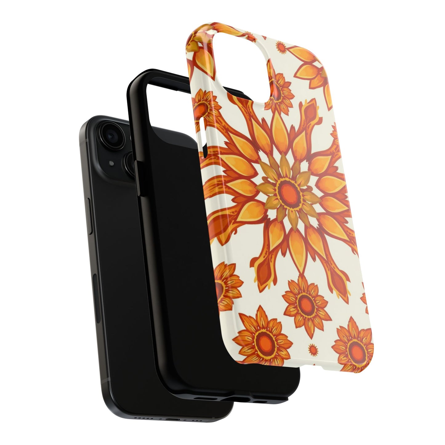 Sun Flower Soul Vibrant Floral Tough Phone Case | Durable & Stylish Protection - for iPhone