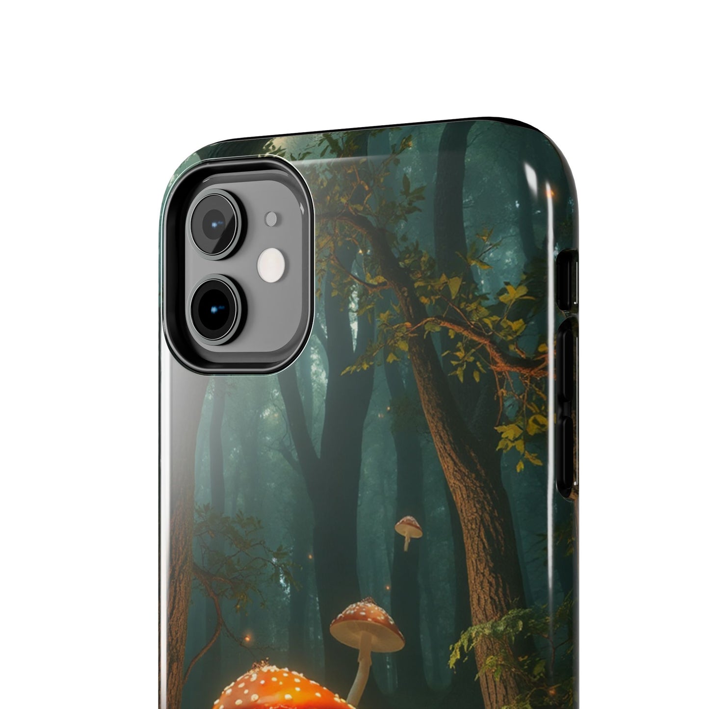 Whimsical Mushroom Tough Phone Case - Forest Fantasy Design