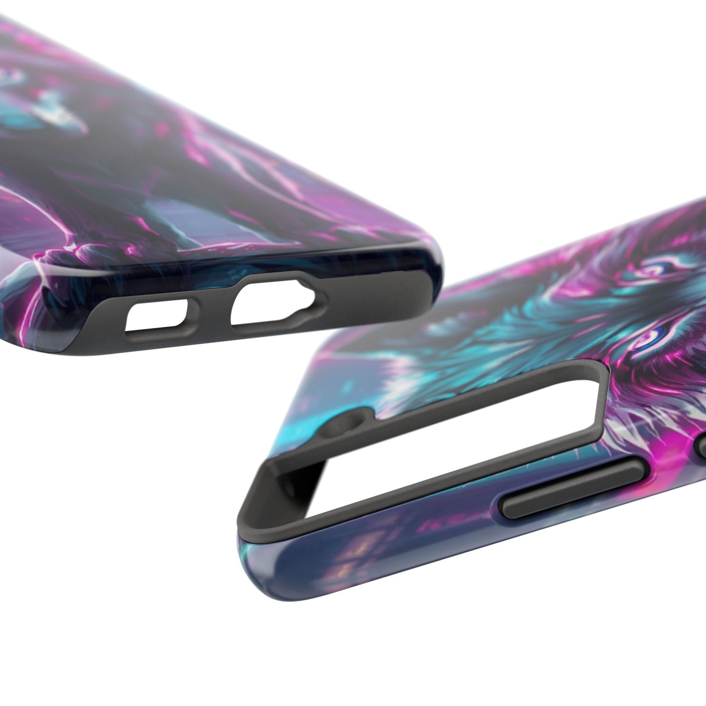 Fierce Wolf Phone Case - Tough & Vibrant Design for Animal Lovers