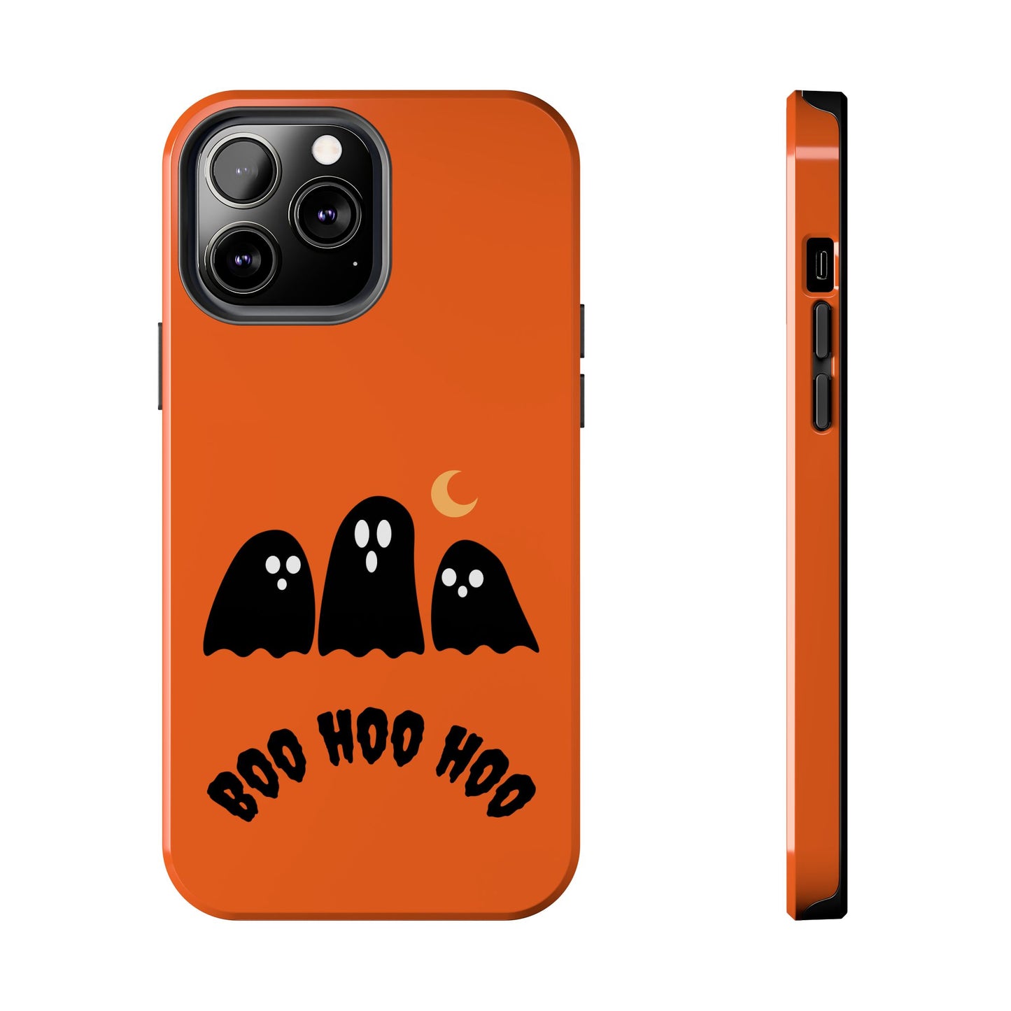 Halloween Ghost Phone Case - Boo Hoo Hoo Design - for iPhone
