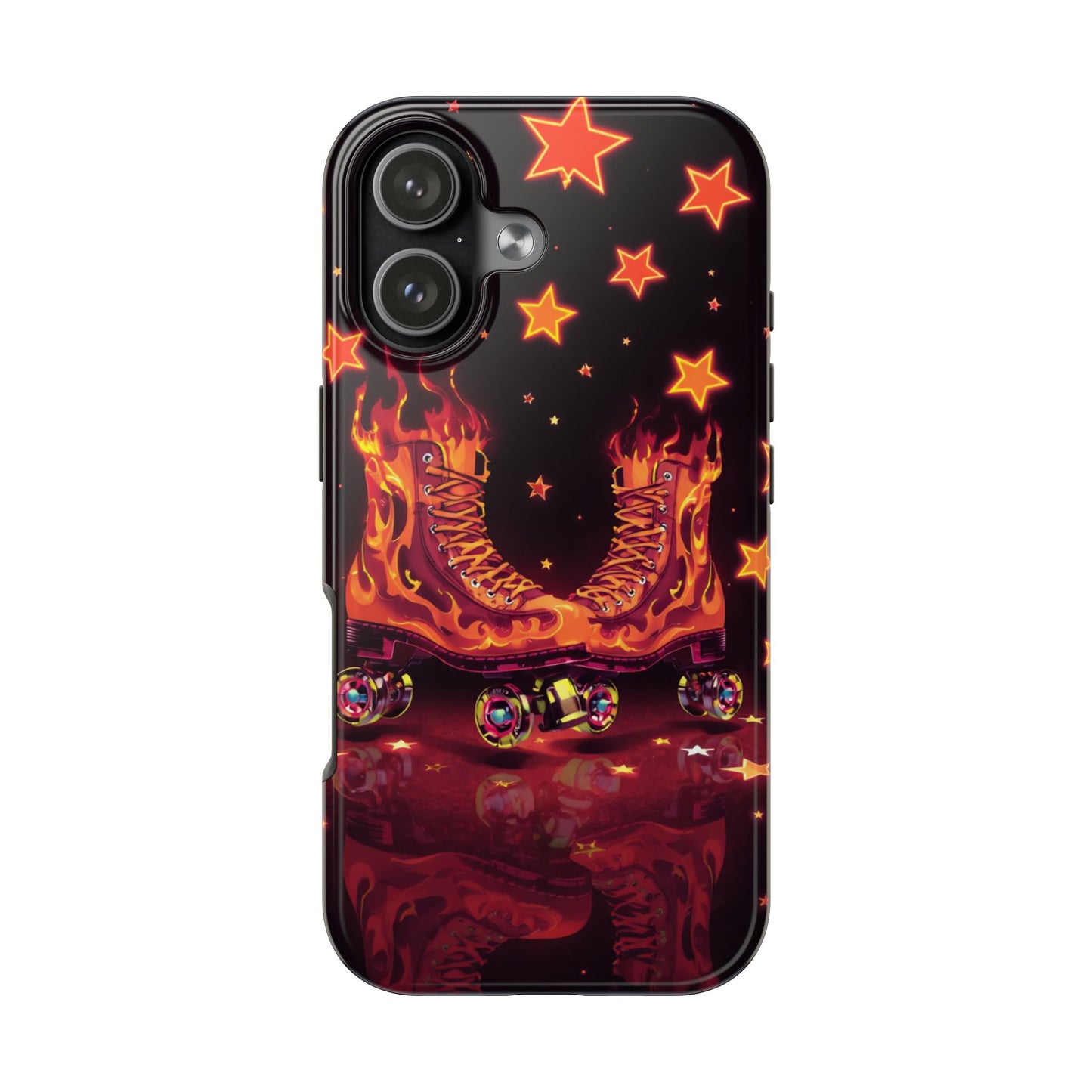 Retro Roller Skates Tough Phone Case - Stylish & Durable