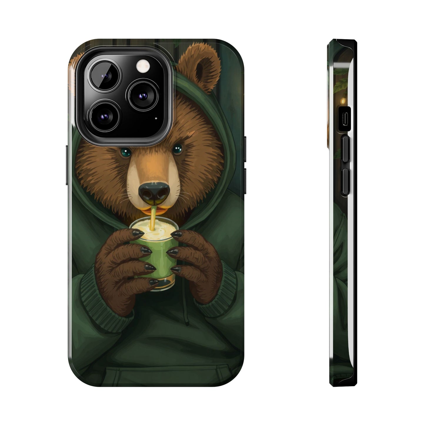 Cute Bear Phone Case – Tough and Stylish Protection for Animal Lovers