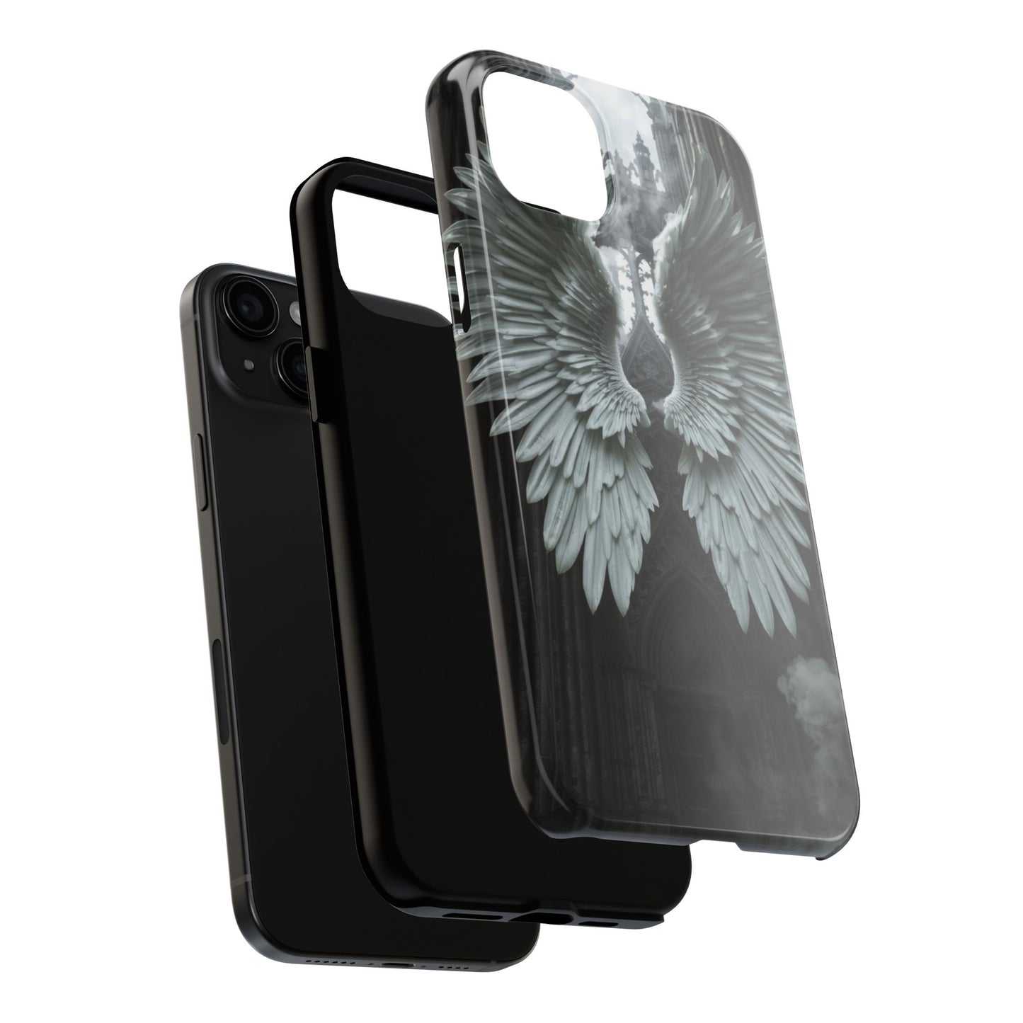 Angel Wings Tough Phone Case - Durable & Stylish Protection for Creatives