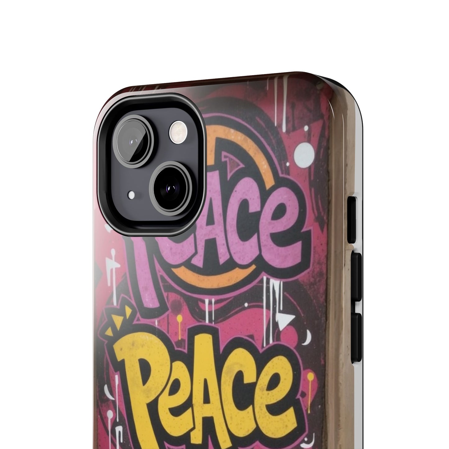 Colorful Peace Joy Tough Phone Case