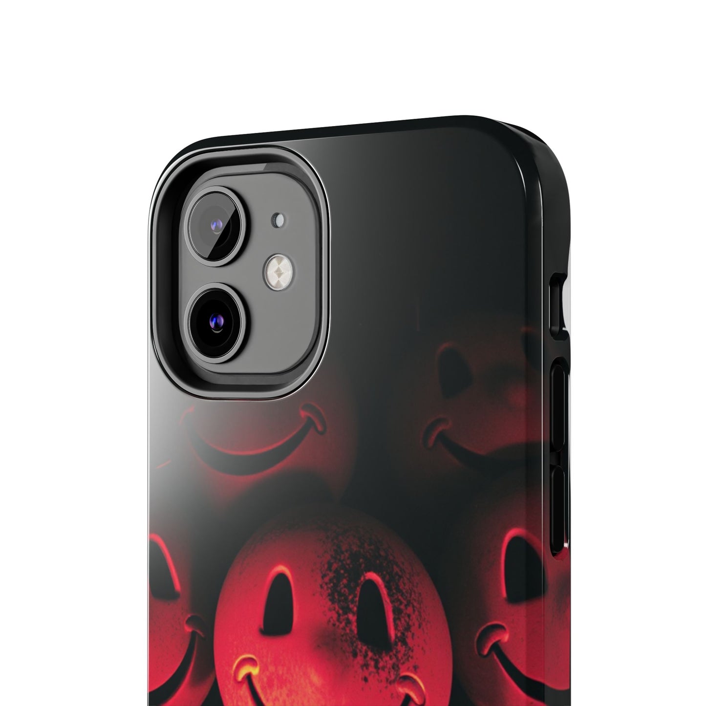 Smiley Face Tough Phone Case - Durable Protection with Fun Design