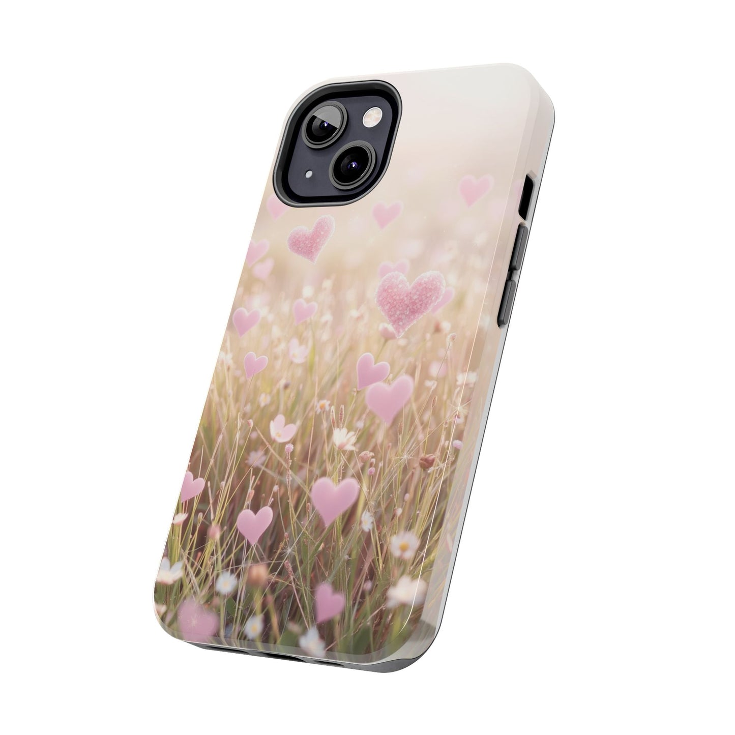 Romantic Hearts Tough Phone Case - Perfect for Lovers and Celebrations